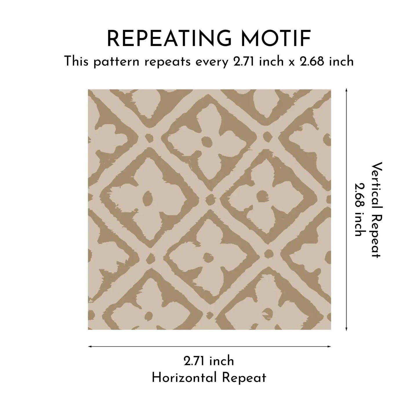 Jharokha Lattice Wallpaper - Desert Sand