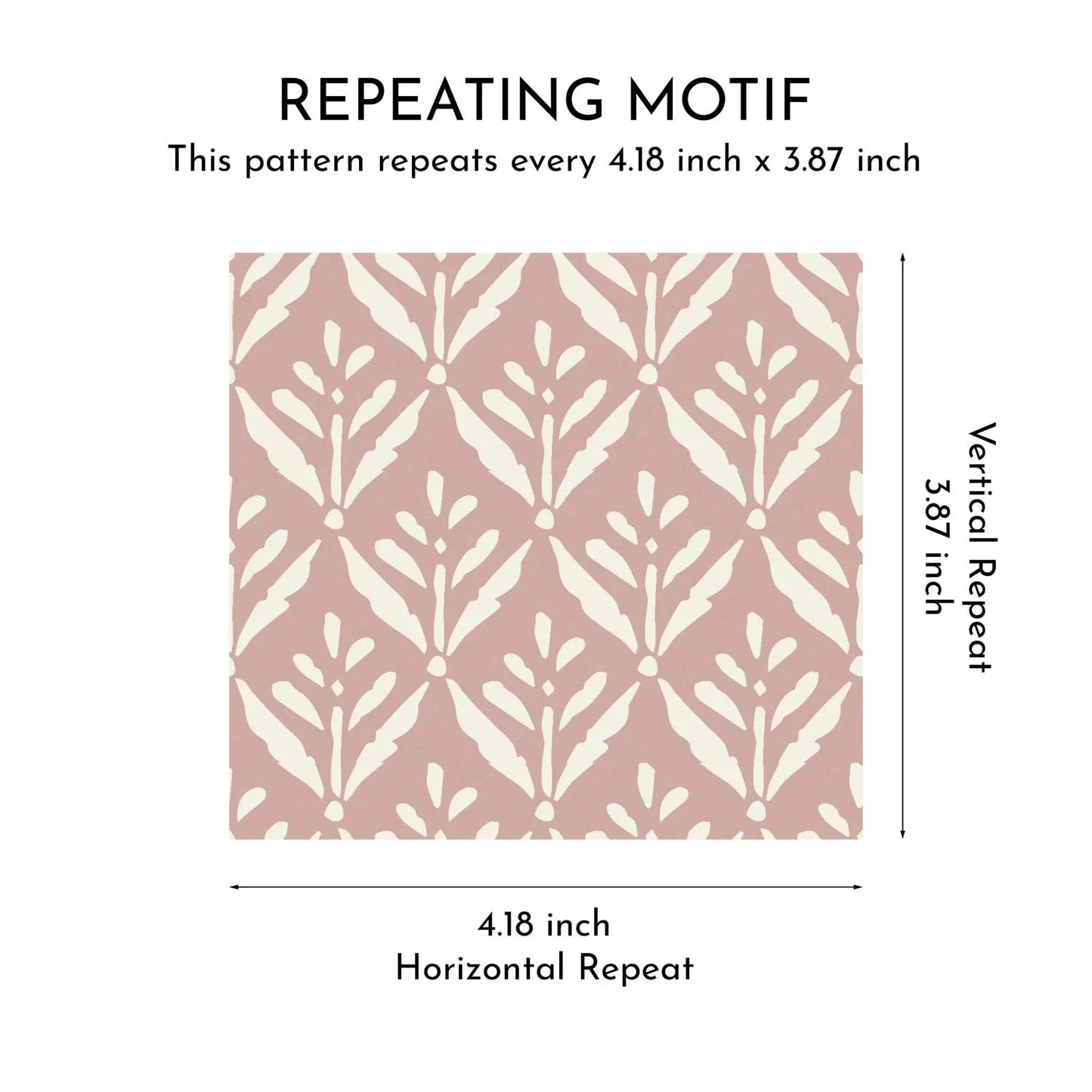Gulbaan Wallpaper - Rosewood Blush
