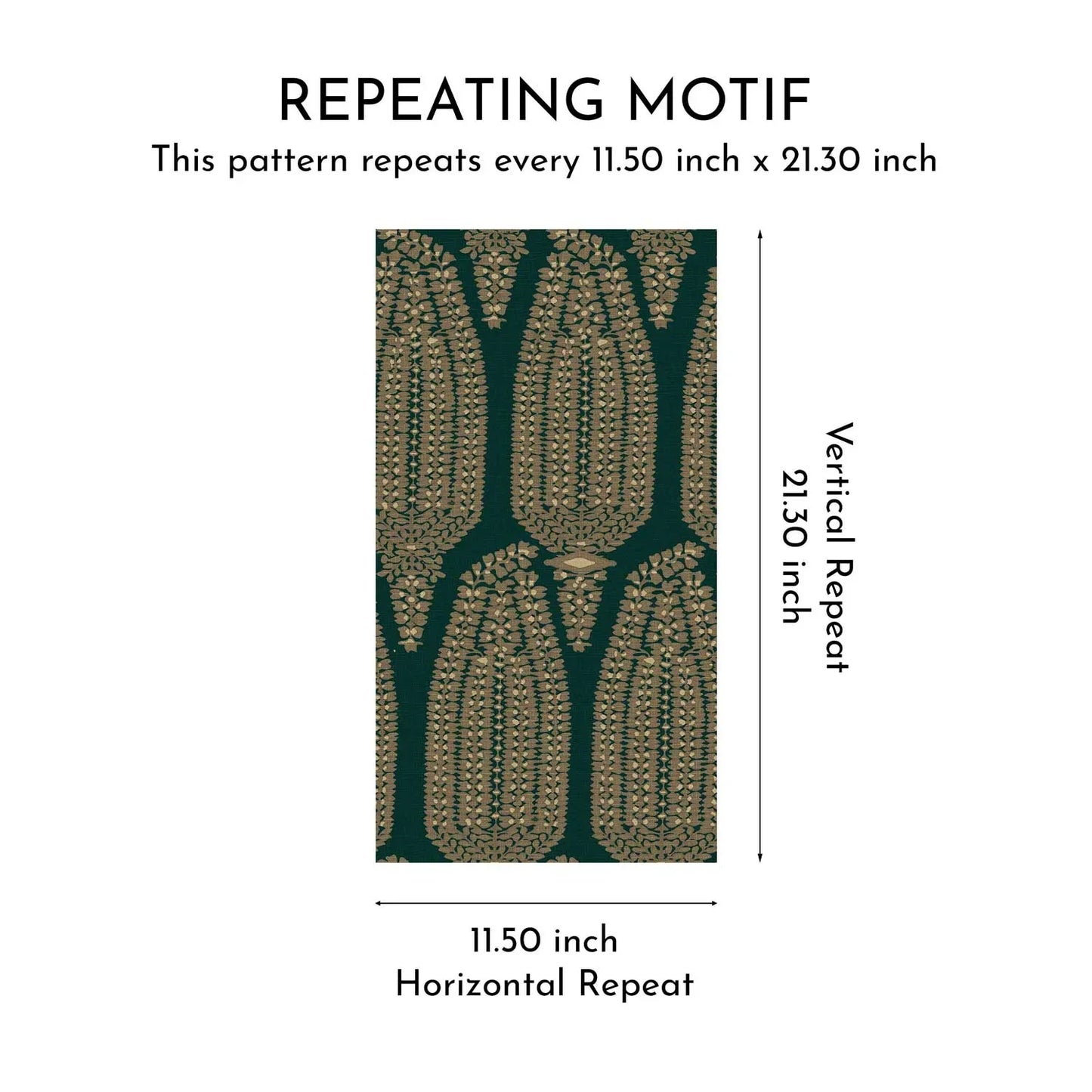 Hawa Mahal Wallpaper - Emerald Gold