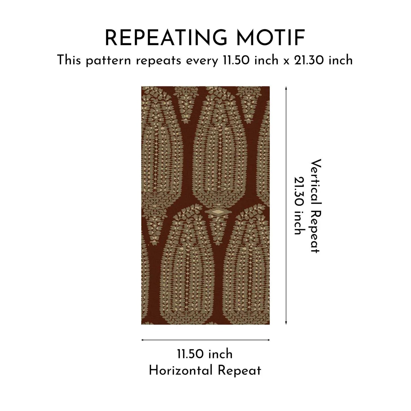 Hawa Mahal Wallpaper - Rust Elegance