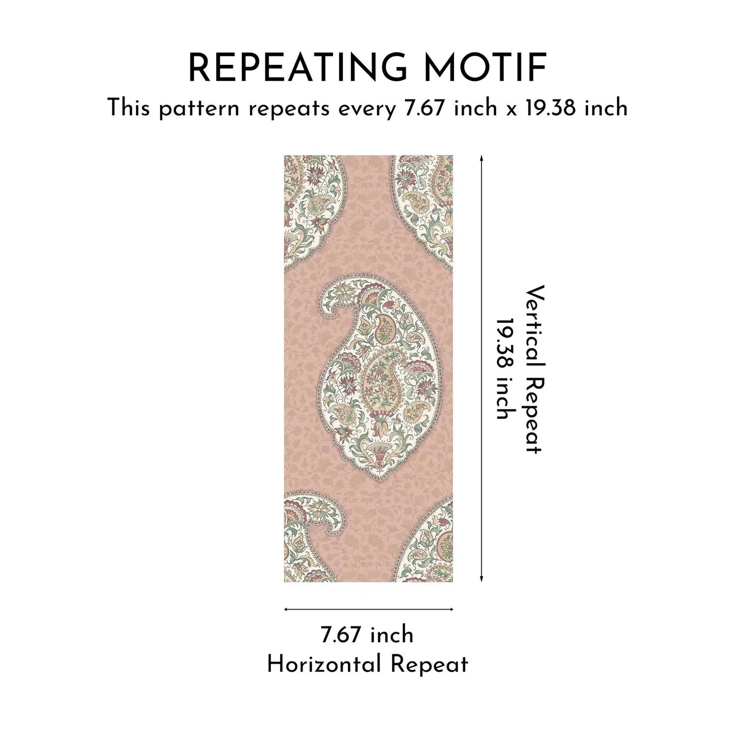 Kairi Mahal Wallpaper - Rosewood Elegance