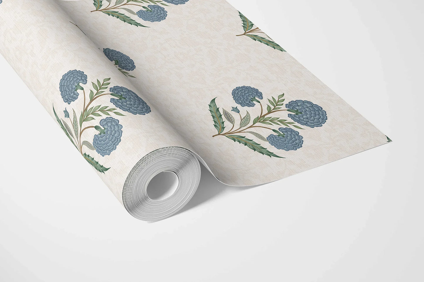 Chandni Bagh Wallpaper - Indigo Twilight