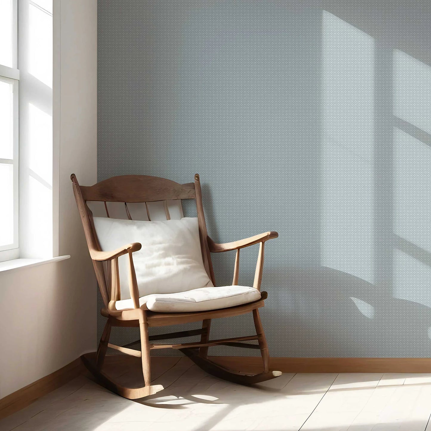 Sundar Mahal Wallpaper - Misty Slate