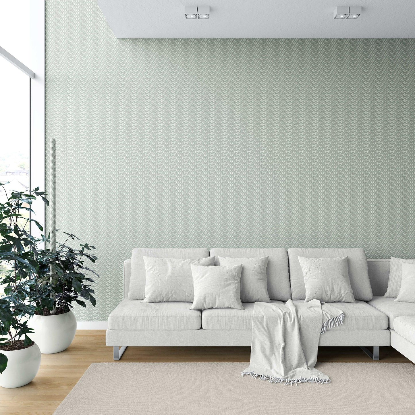 Gulbaan Wallpaper - Misty Fern