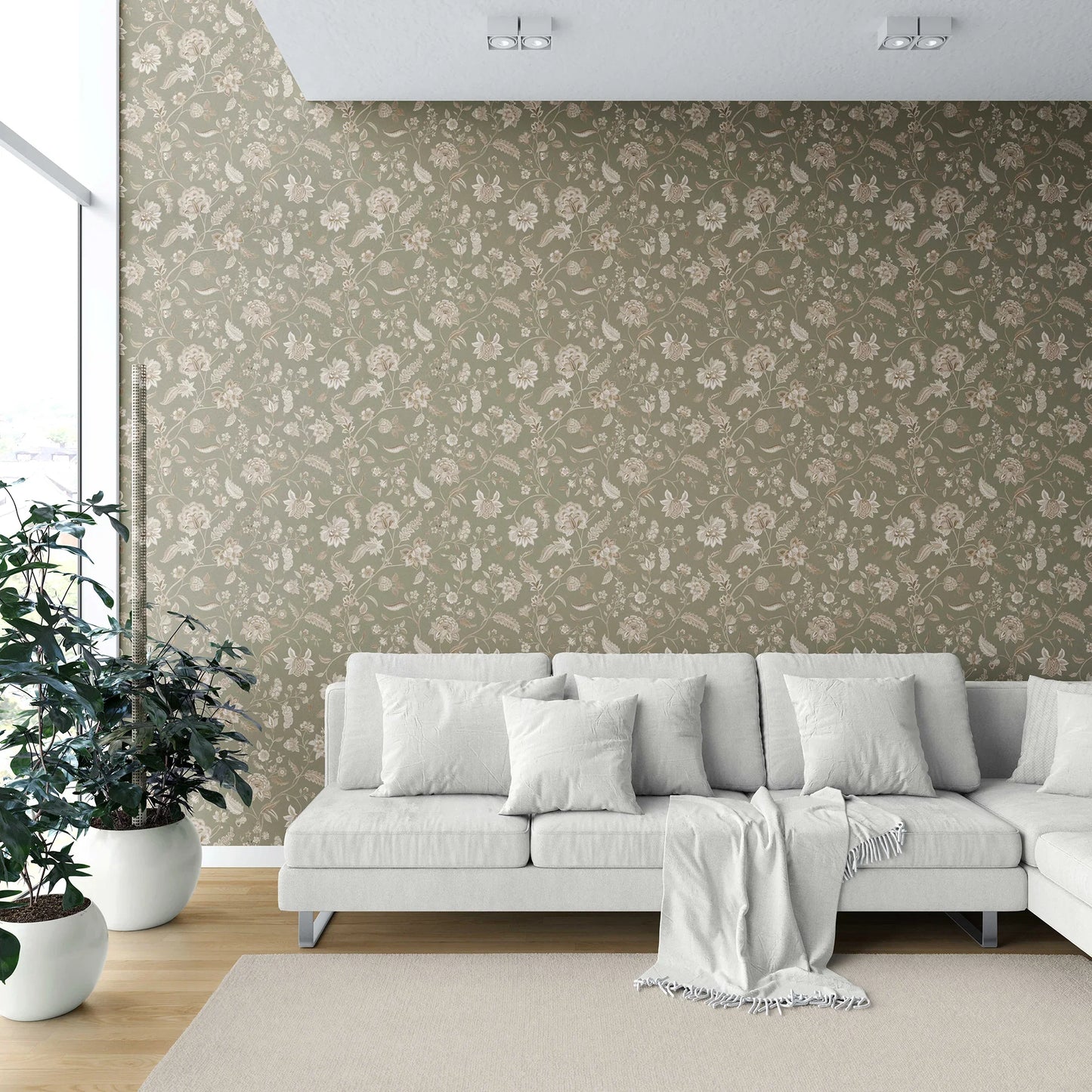 Amerbagh Wallpaper - Olive Grove
