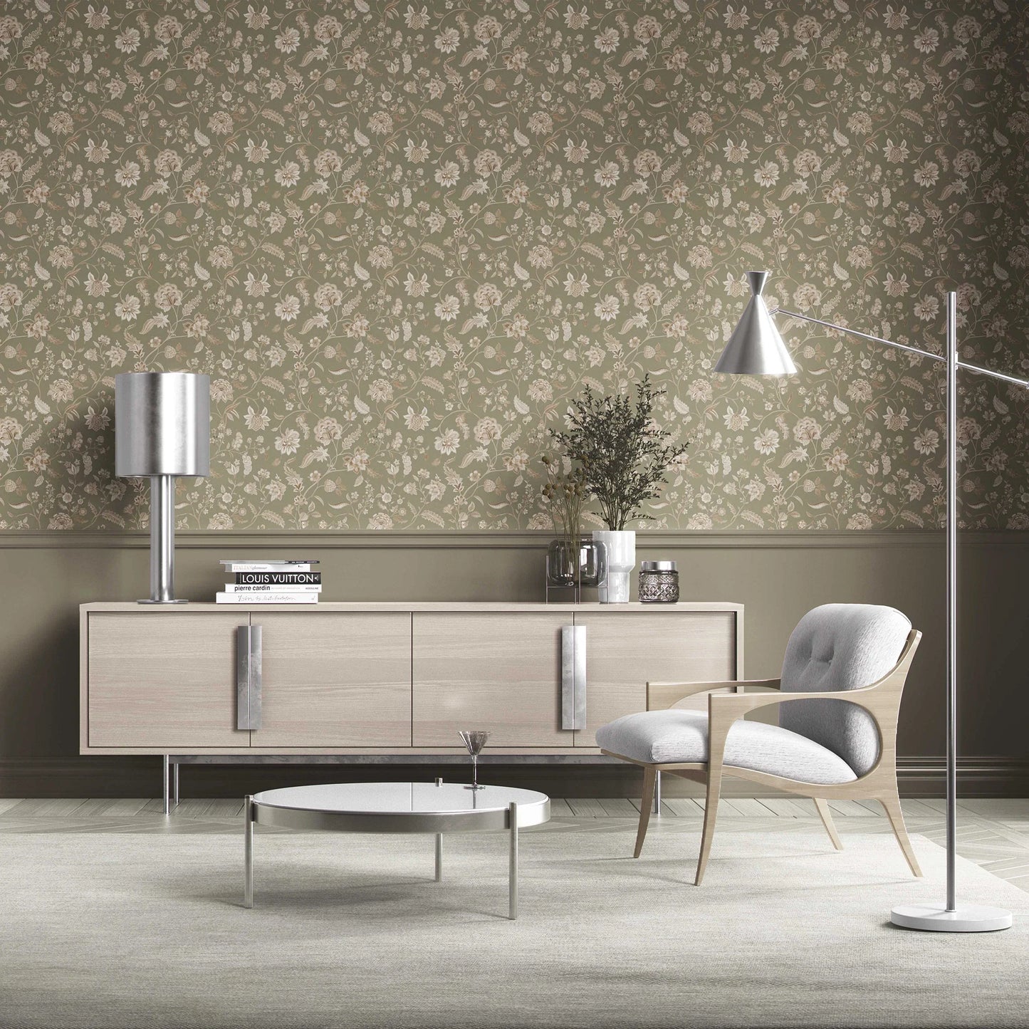 Amerbagh Wallpaper - Olive Grove