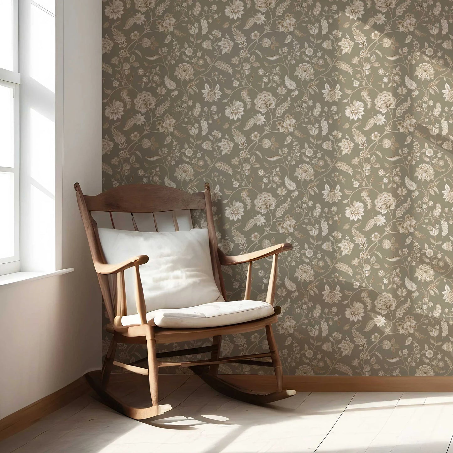 Amerbagh Wallpaper - Woodland Moss