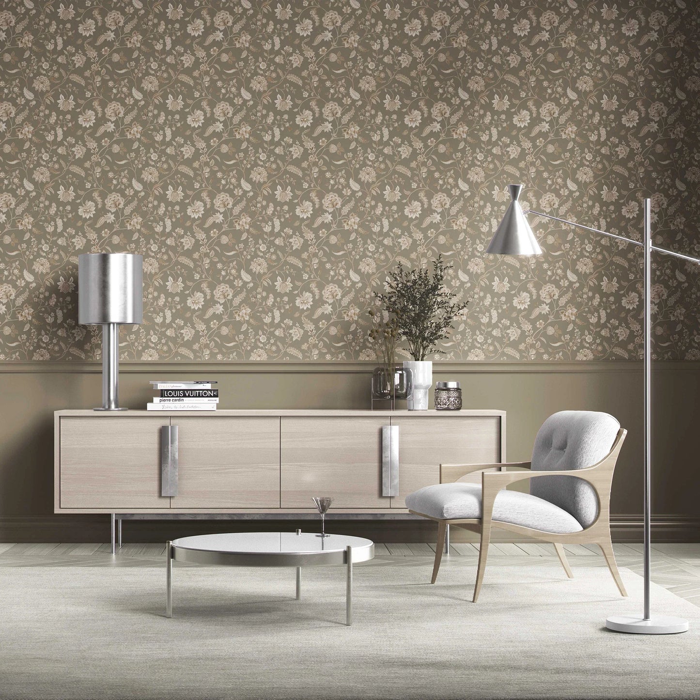 Amerbagh Wallpaper - Woodland Moss