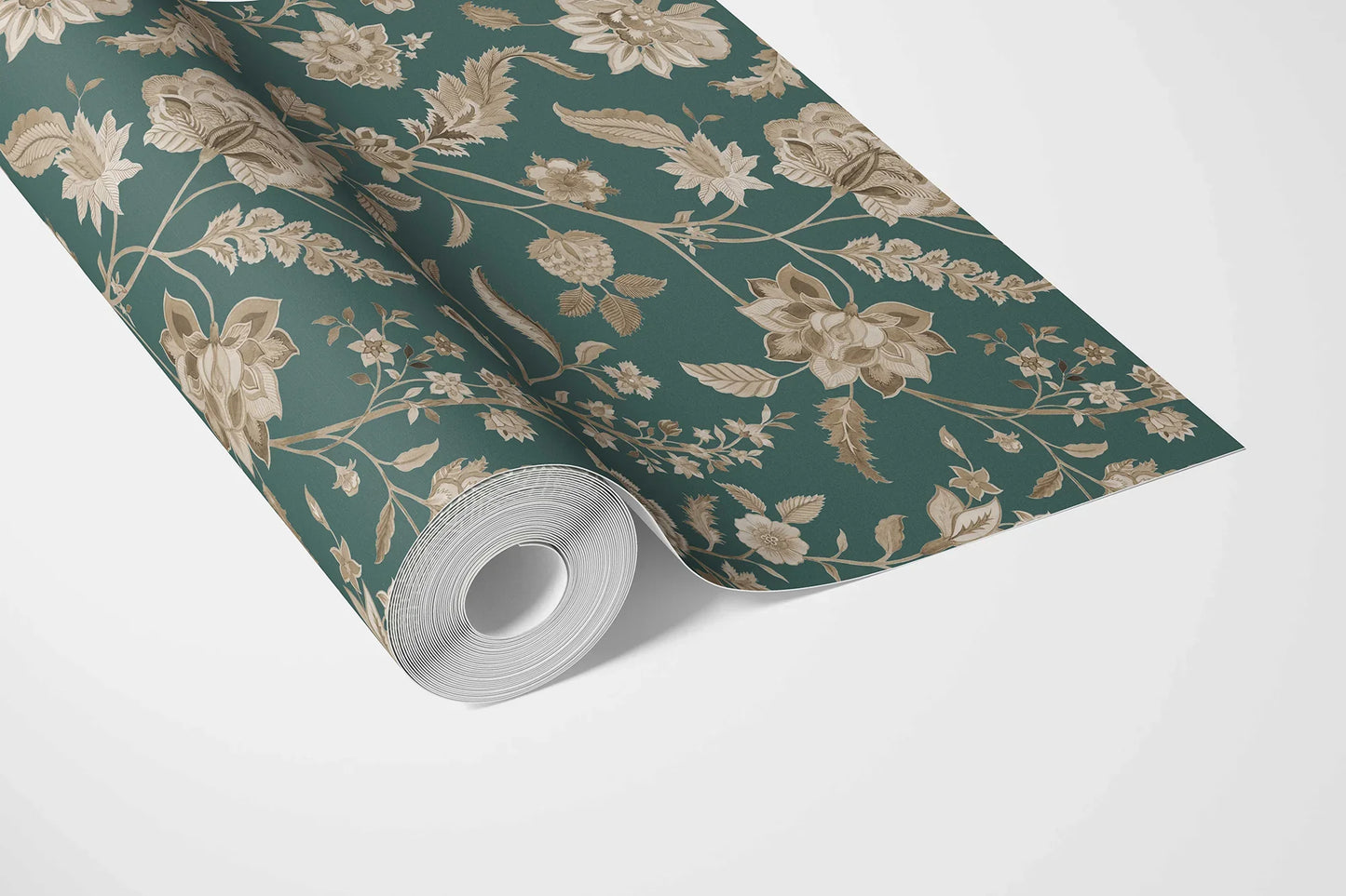 Amerbagh Wallpaper - Teal Mirage