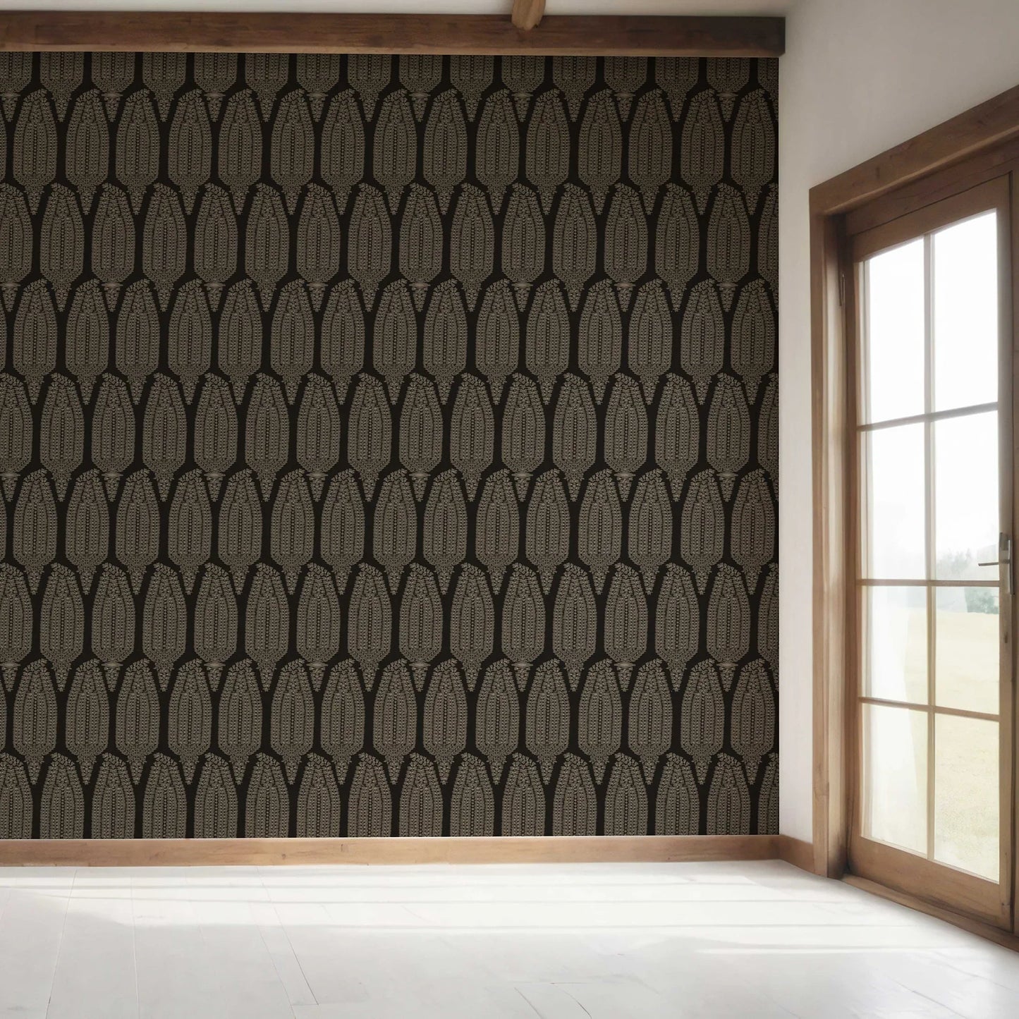 Hawa Mahal Wallpaper - Midnight Bronze