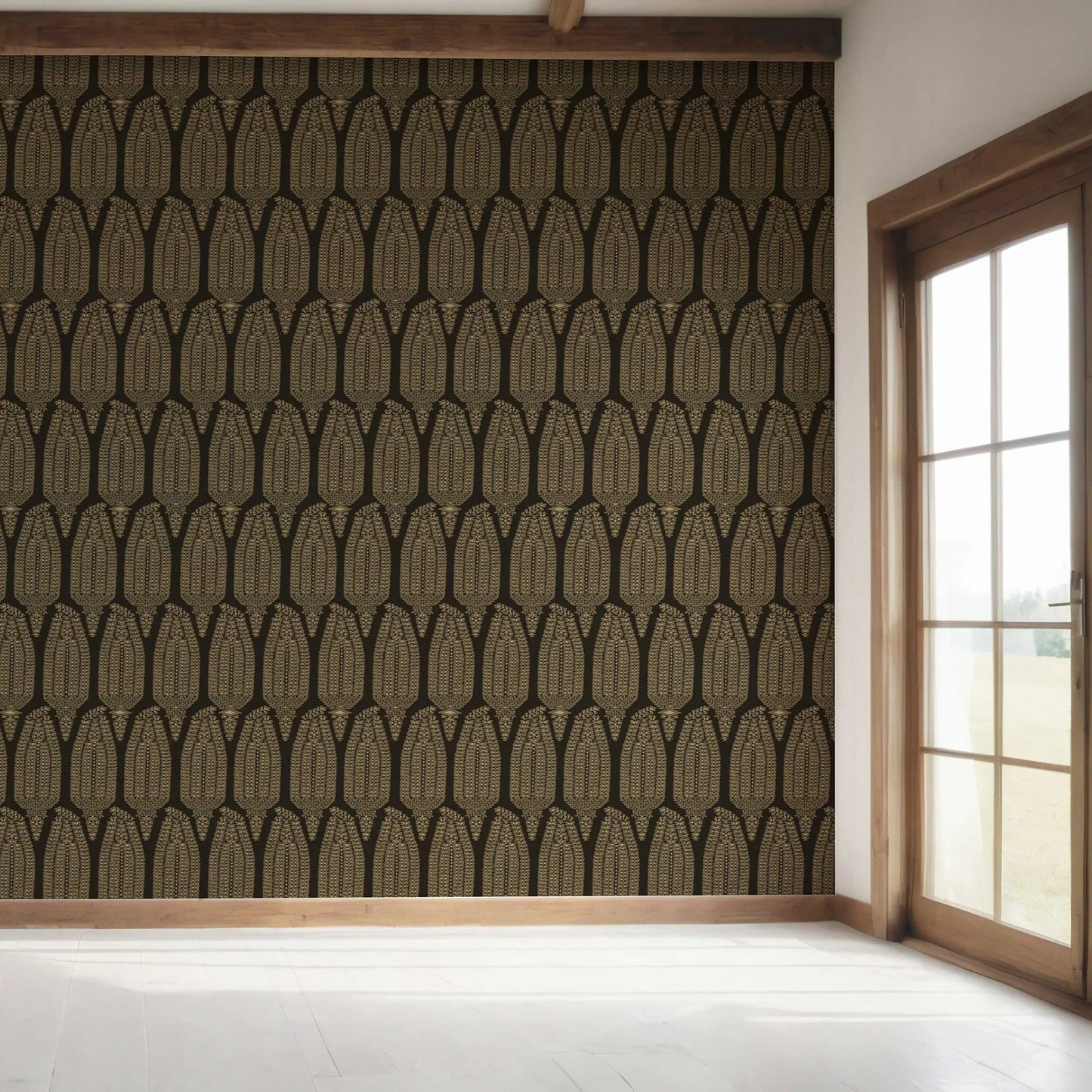 Hawa Mahal Wallpaper - Obsidian Gold