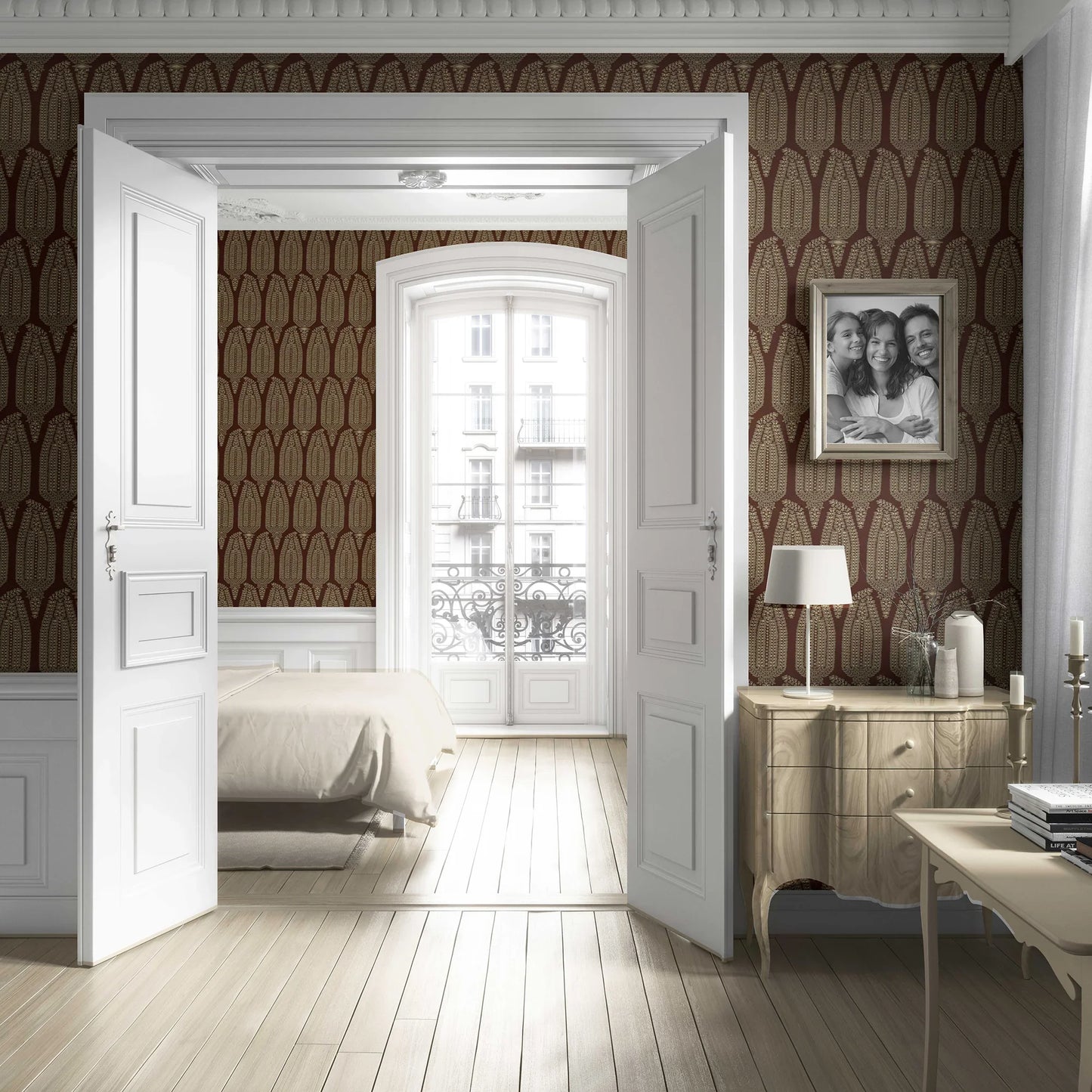 Hawa Mahal Wallpaper - Cocoa Luxe