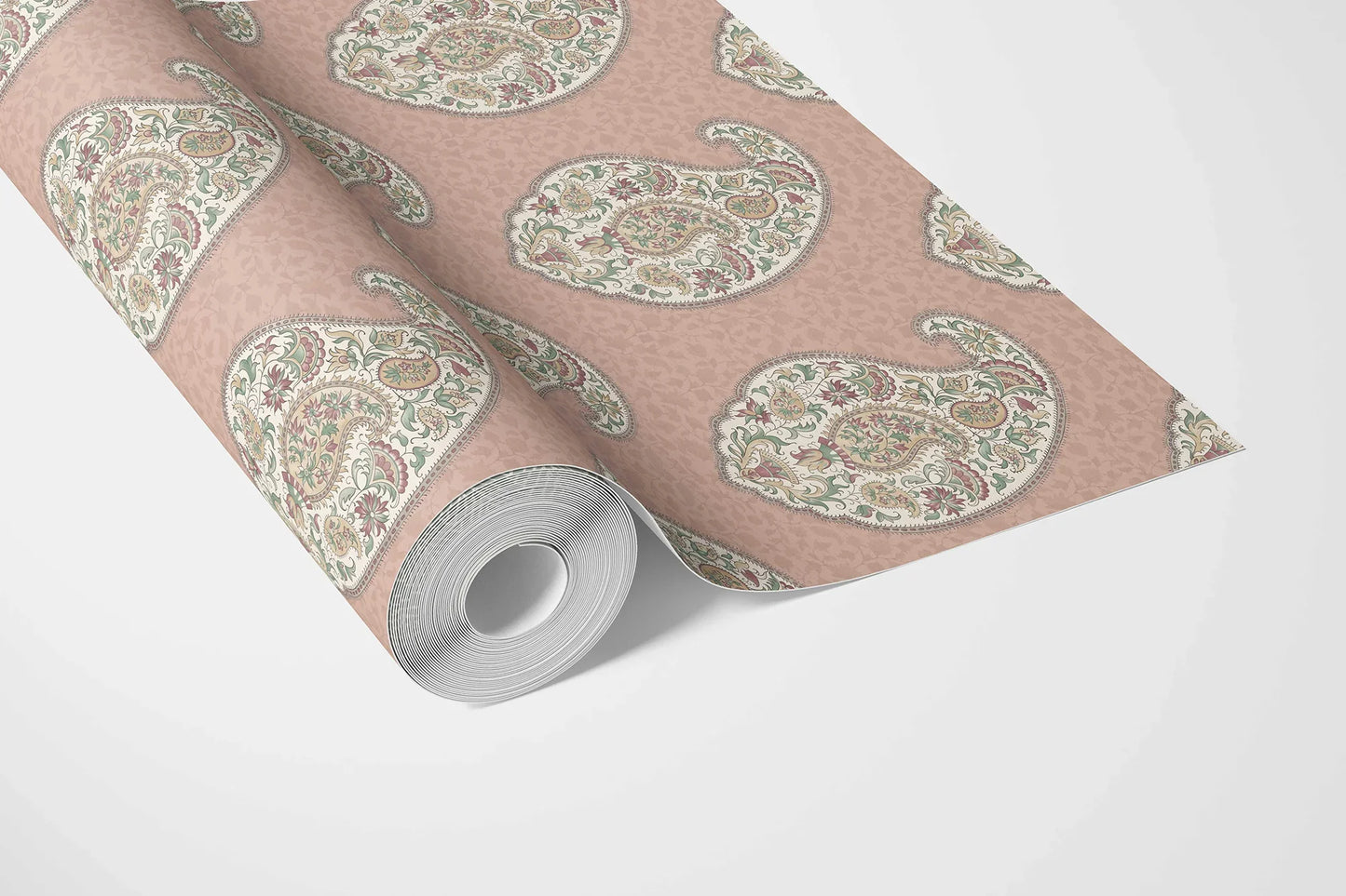 Kairi Mahal Wallpaper - Rosewood Elegance
