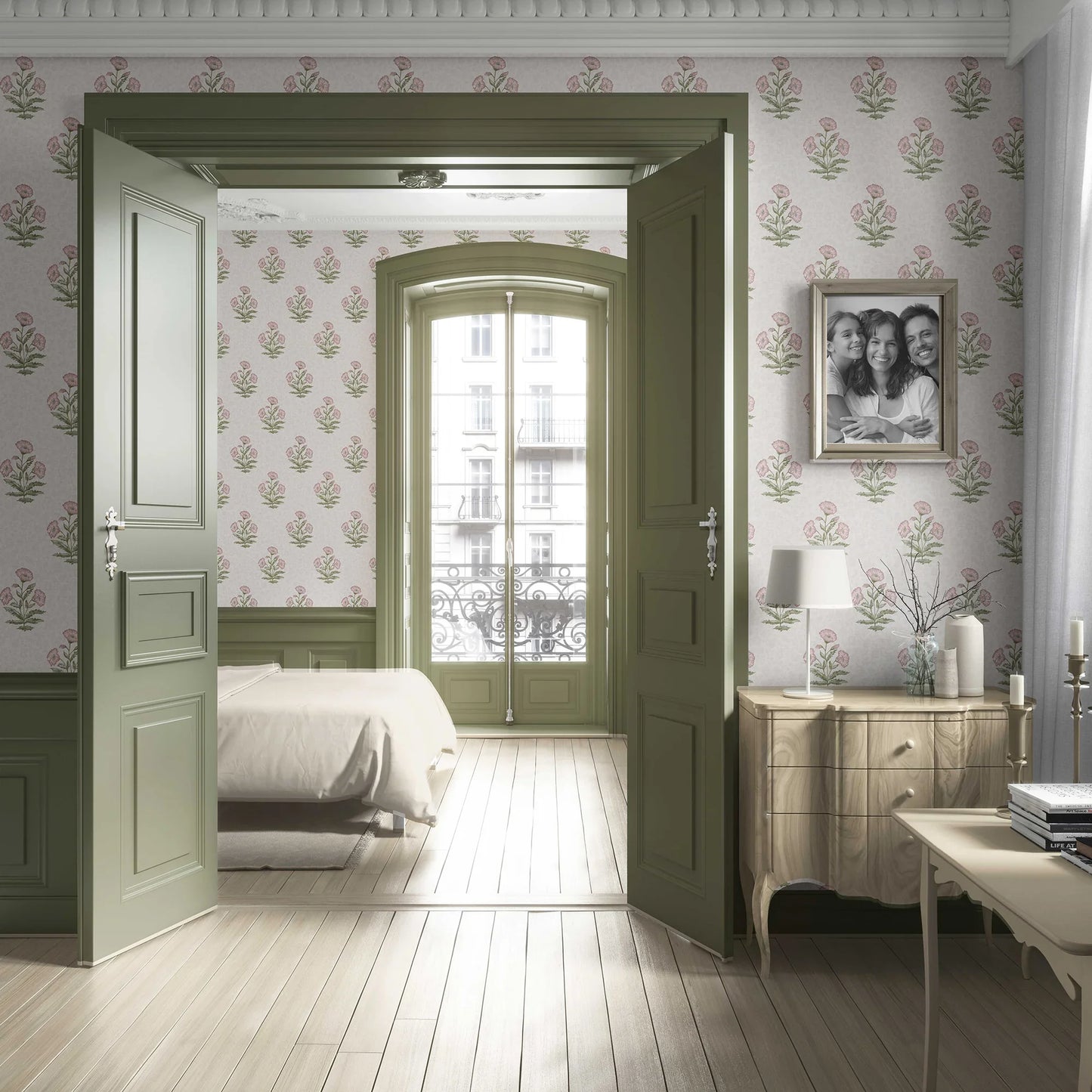 Amaltaas Wallpaper - Blush Petal