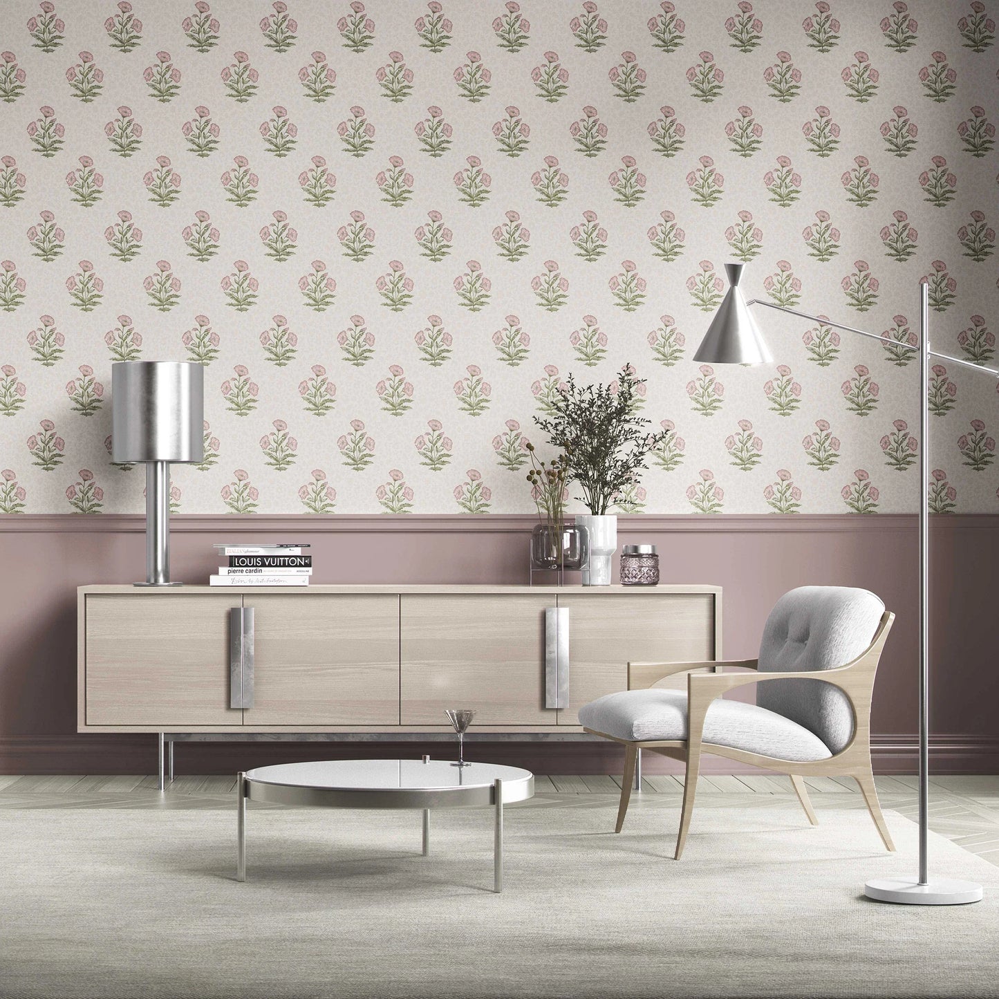 Amaltaas Wallpaper - Blush Petal