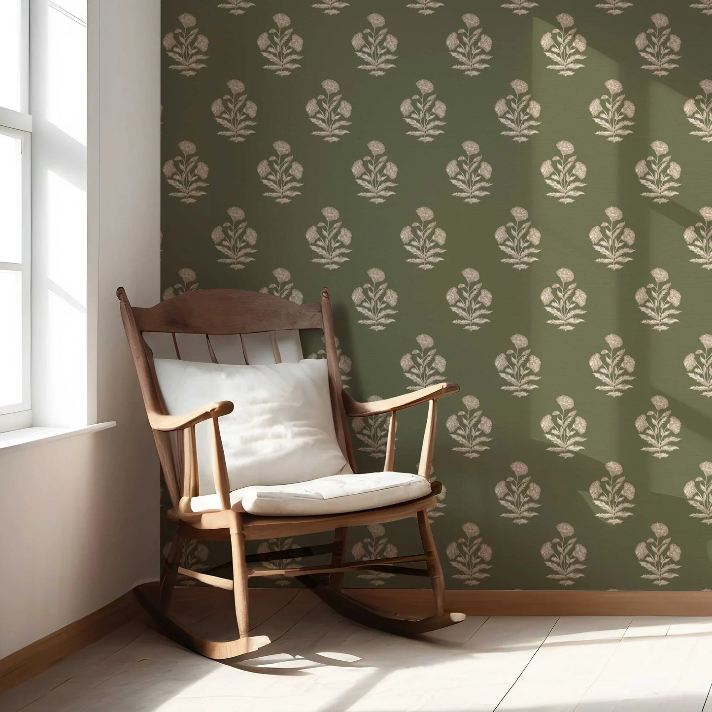 Amaltaas Wallpaper - Olive Grove