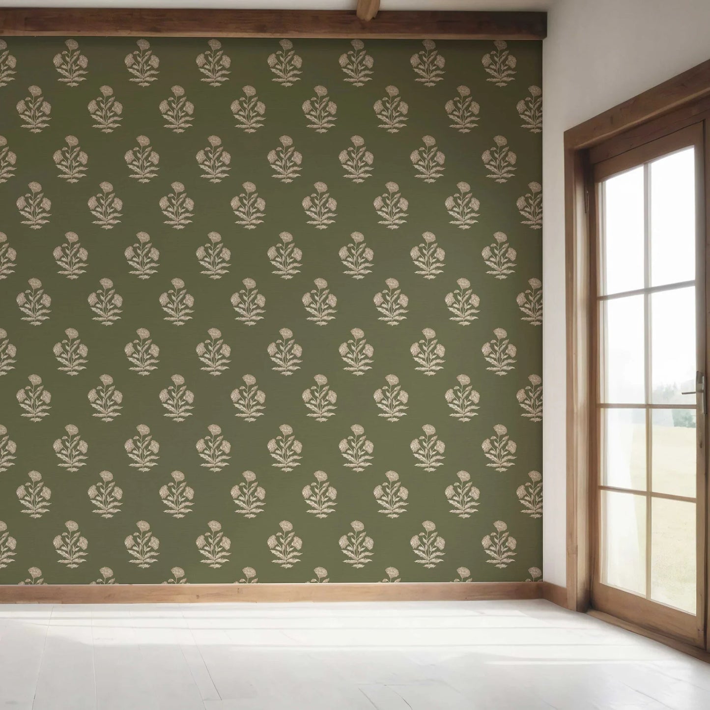 Amaltaas Wallpaper - Olive Grove