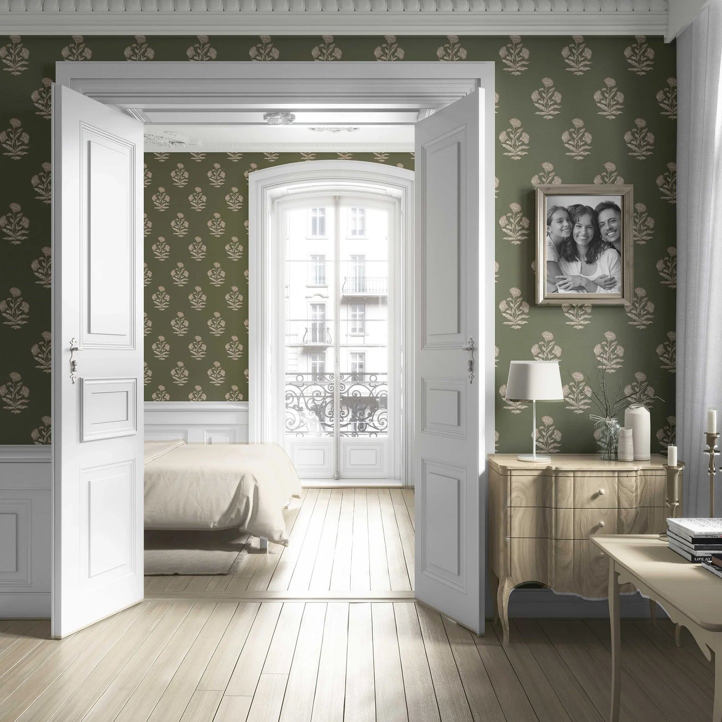 Amaltaas Wallpaper - Olive Grove