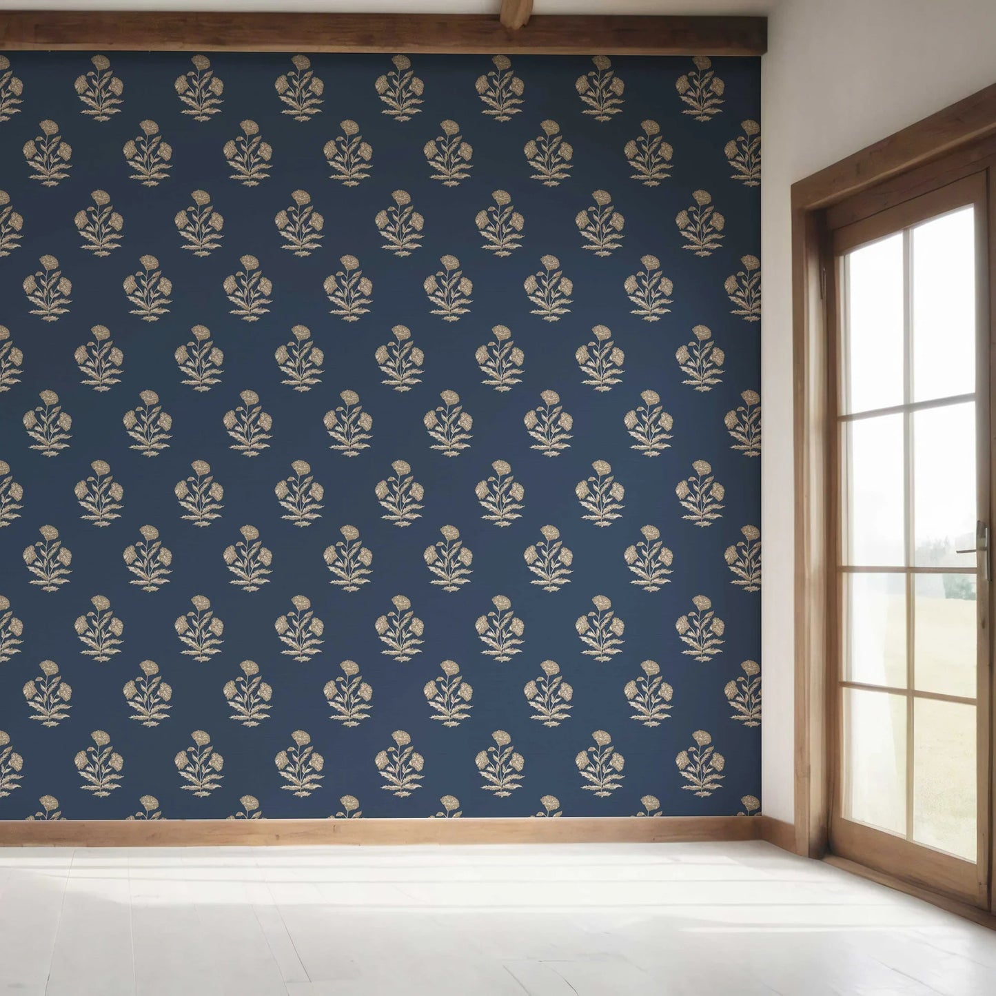 Amaltaas Wallpaper - Indigo Twilight