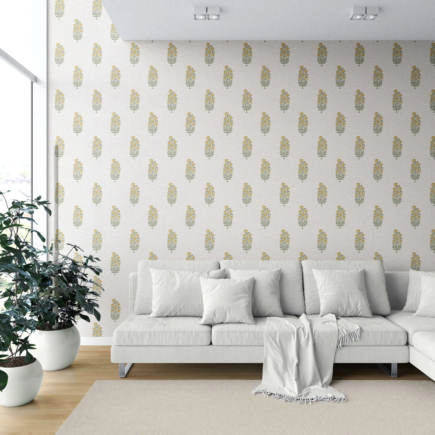 Gulbahar Wallpaper - Sunshine Bloom