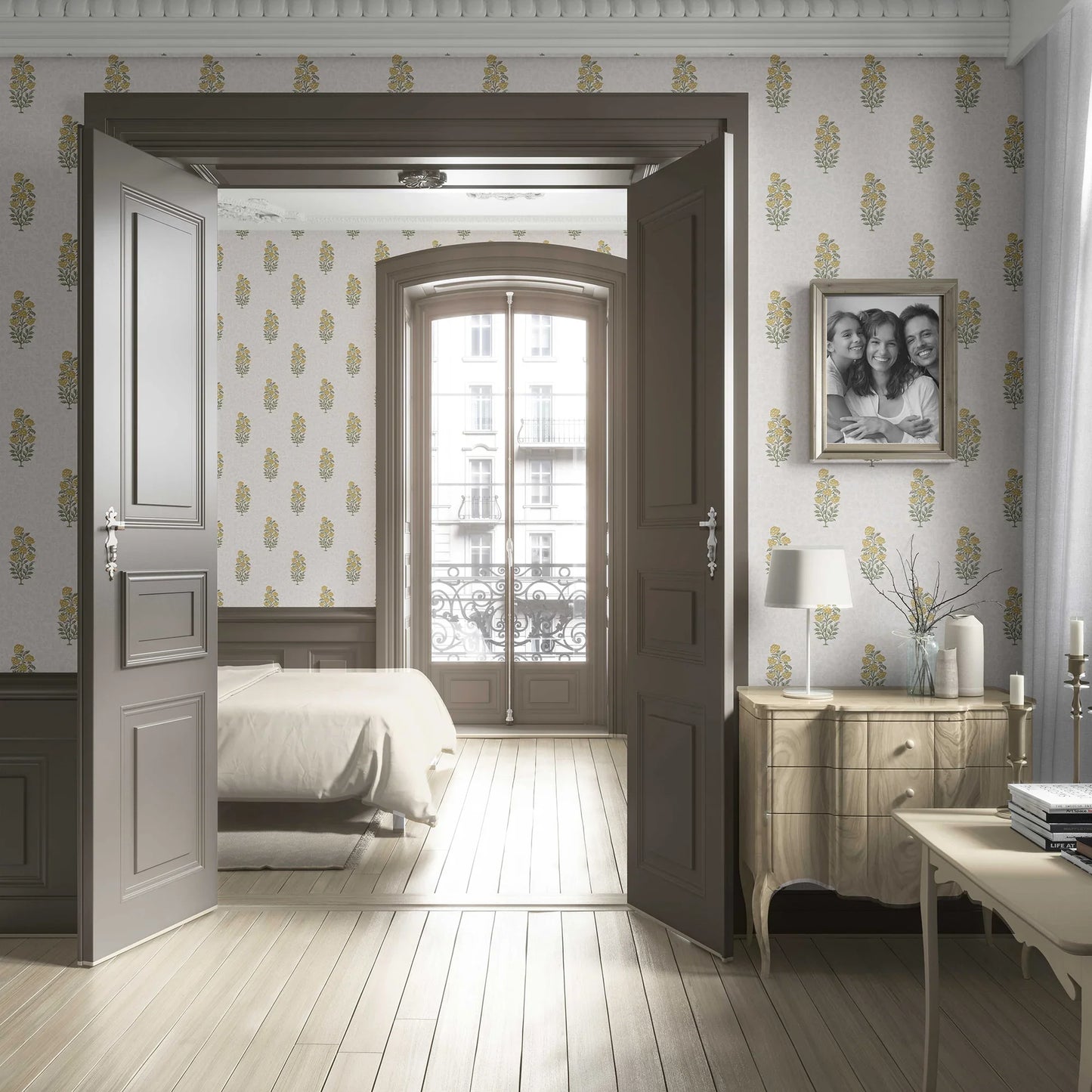 Gulbahar Wallpaper - Sunshine Bloom