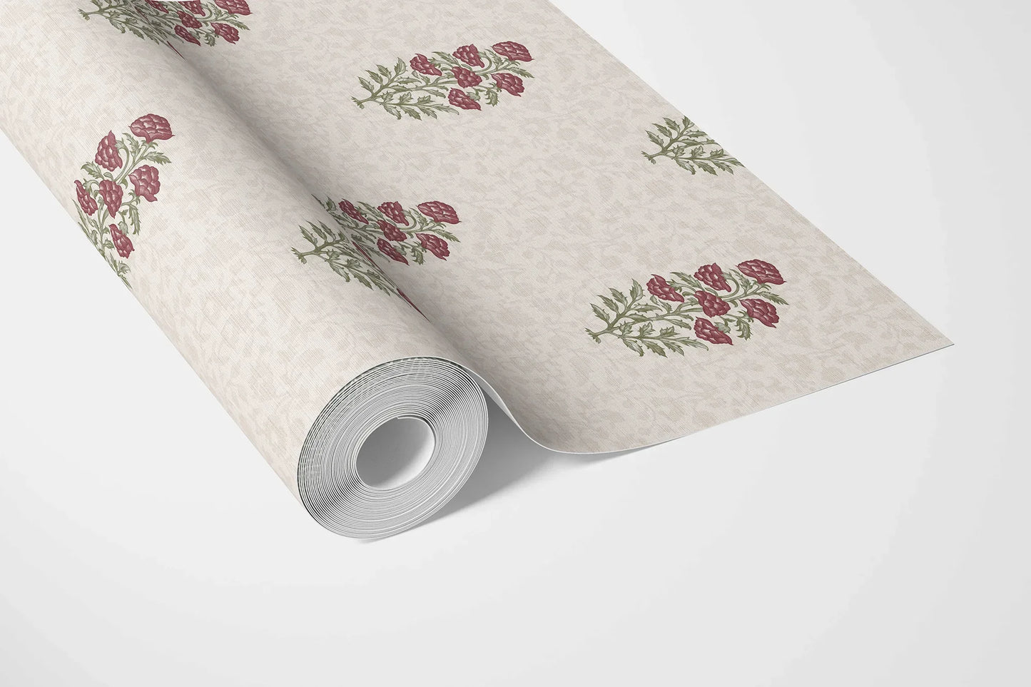 Gulbahar Wallpaper - Crimson Flora