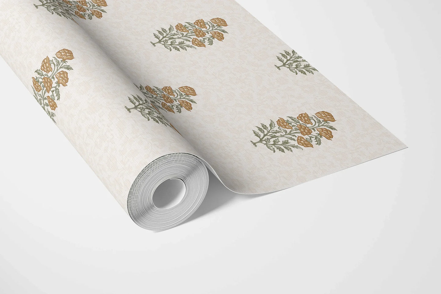 Gulbahar Wallpaper - Marigold Glow