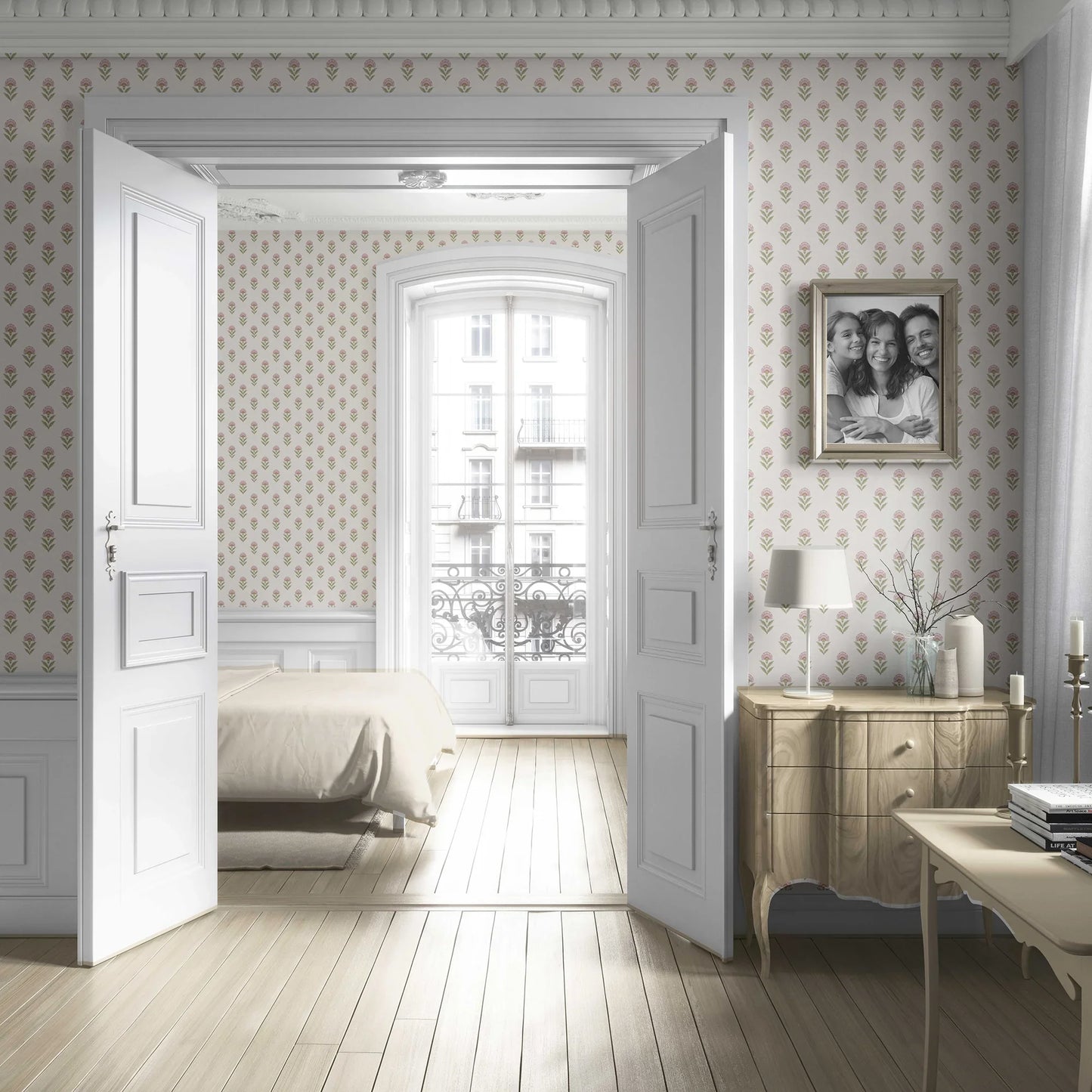 Kamalini Wallpaper - Blush Meadow