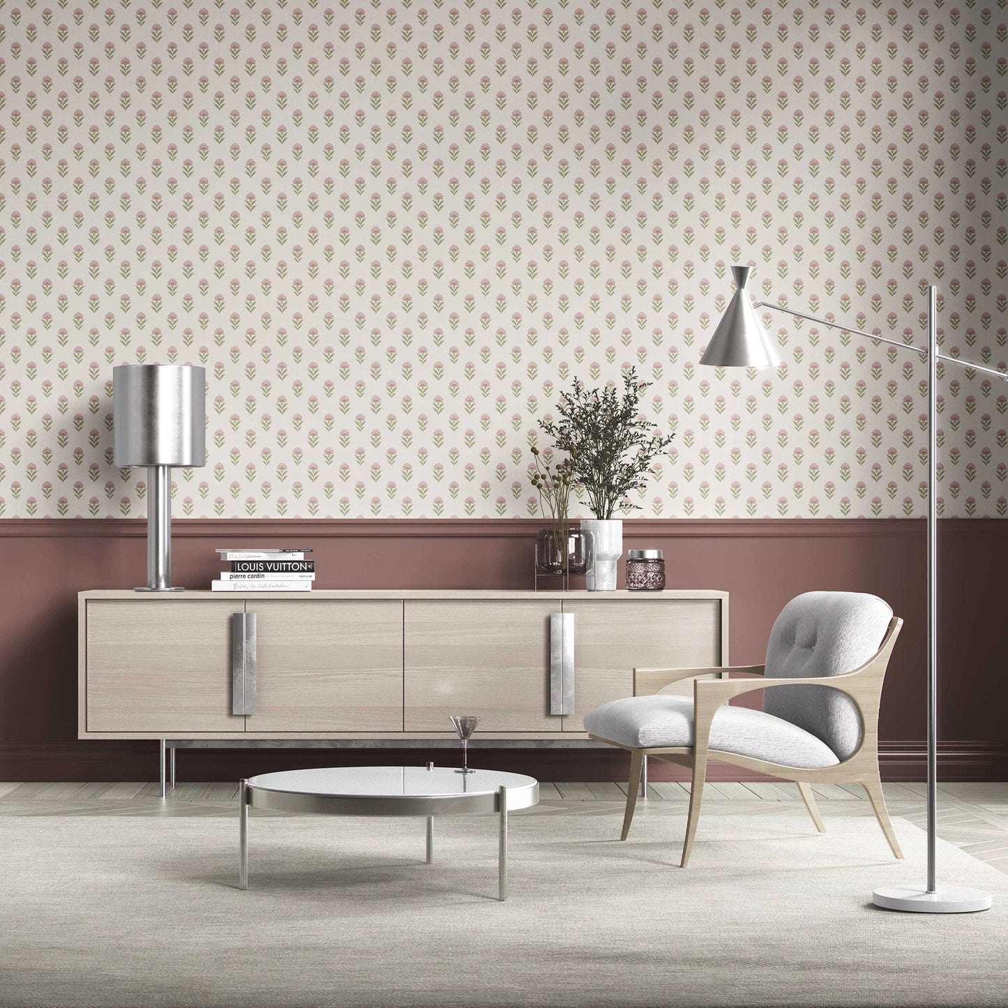 Kamalini Wallpaper - Blush Meadow