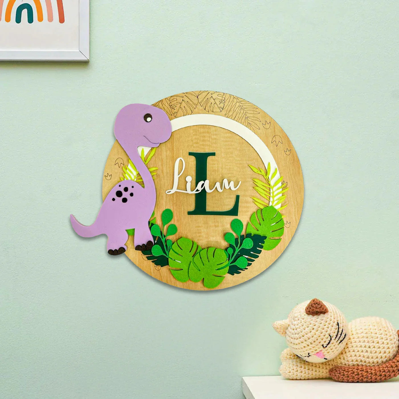 Name Plaque - Triceratops Trails