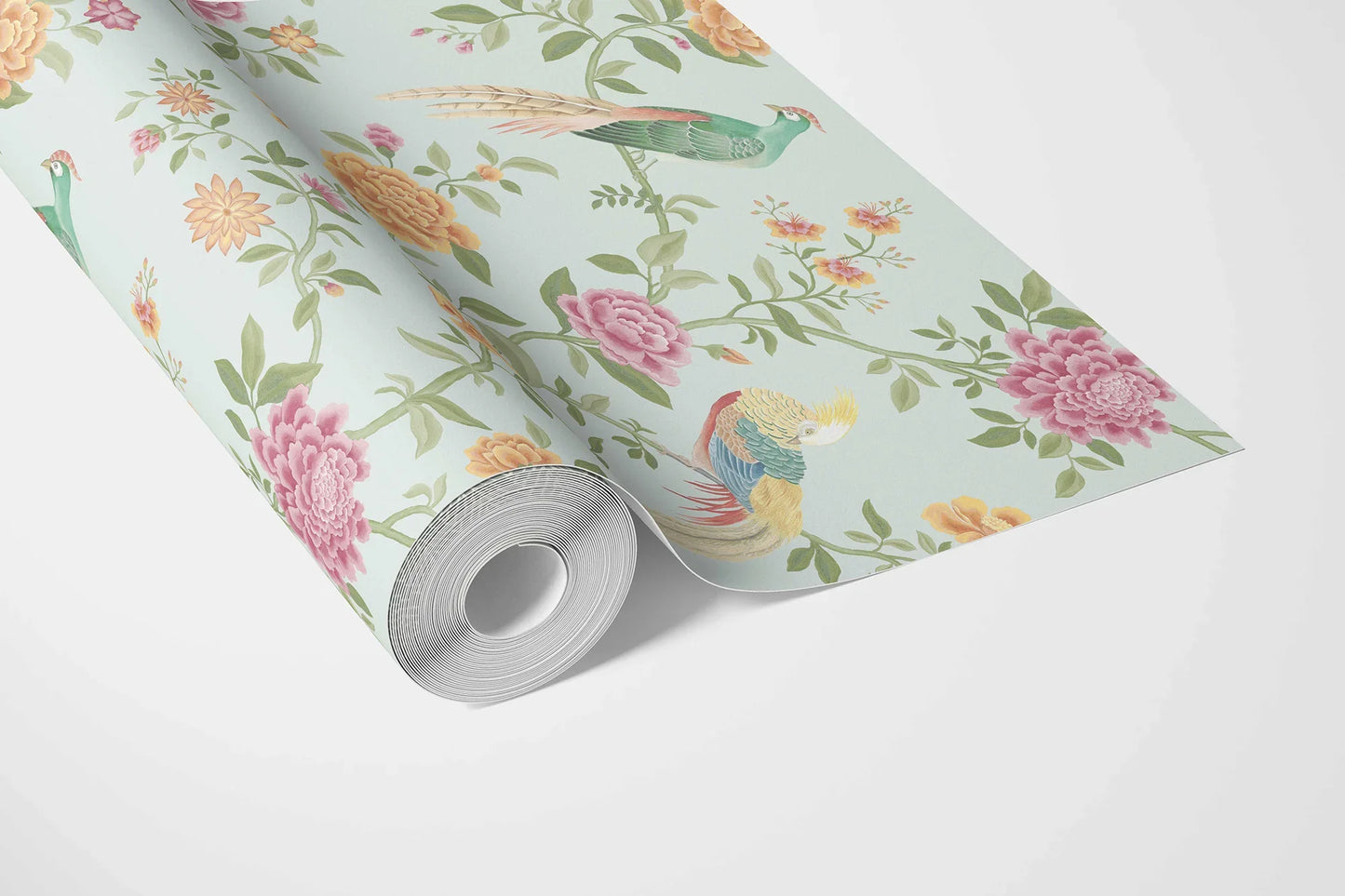 Mayur Baag Wallpaper - Mist Blue