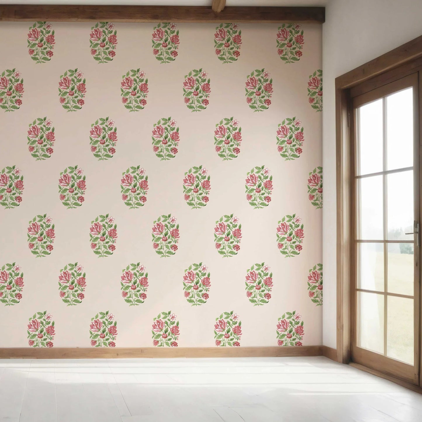 Phoolmandal Wallpaper - Blush Sand