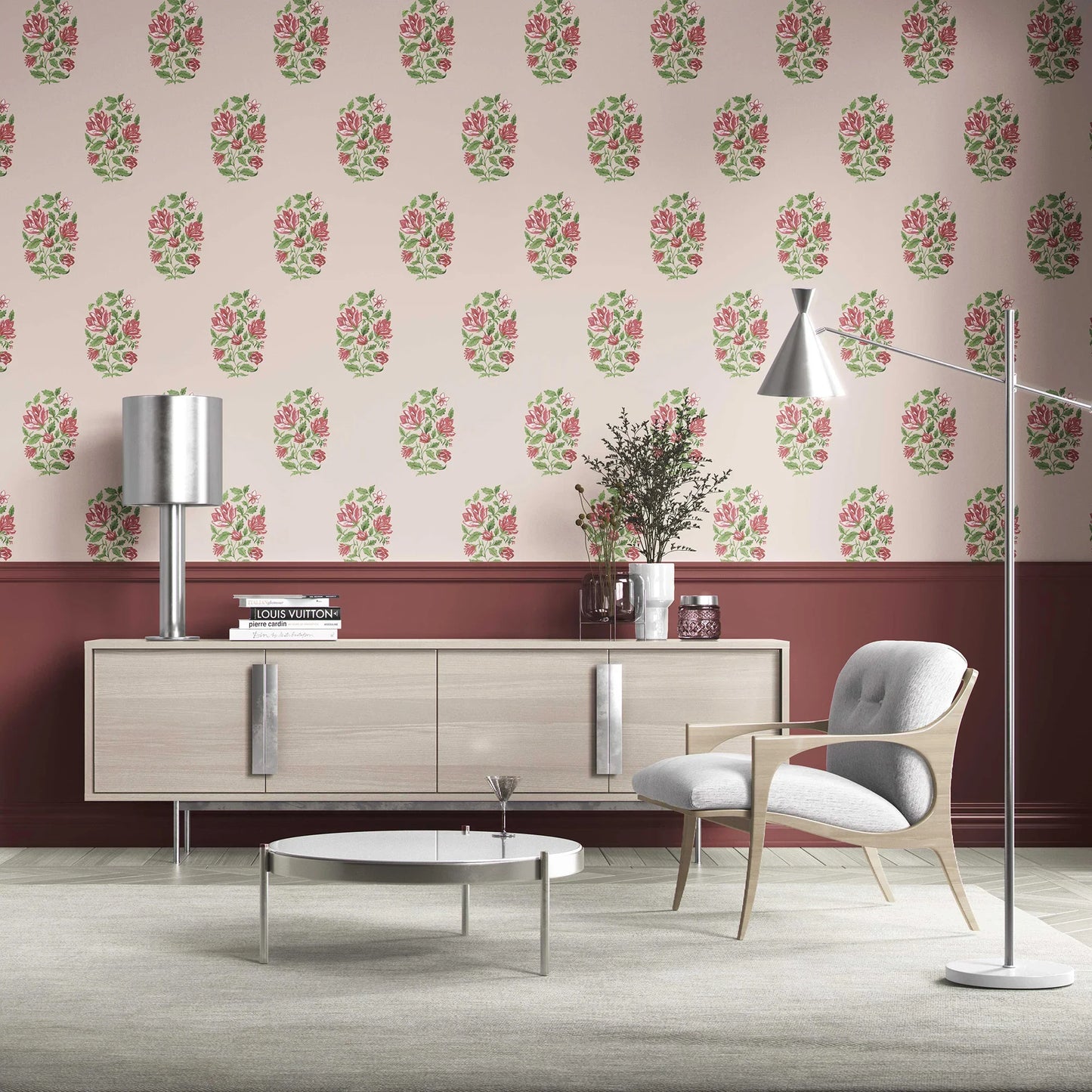 Phoolmandal Wallpaper - Blush Sand