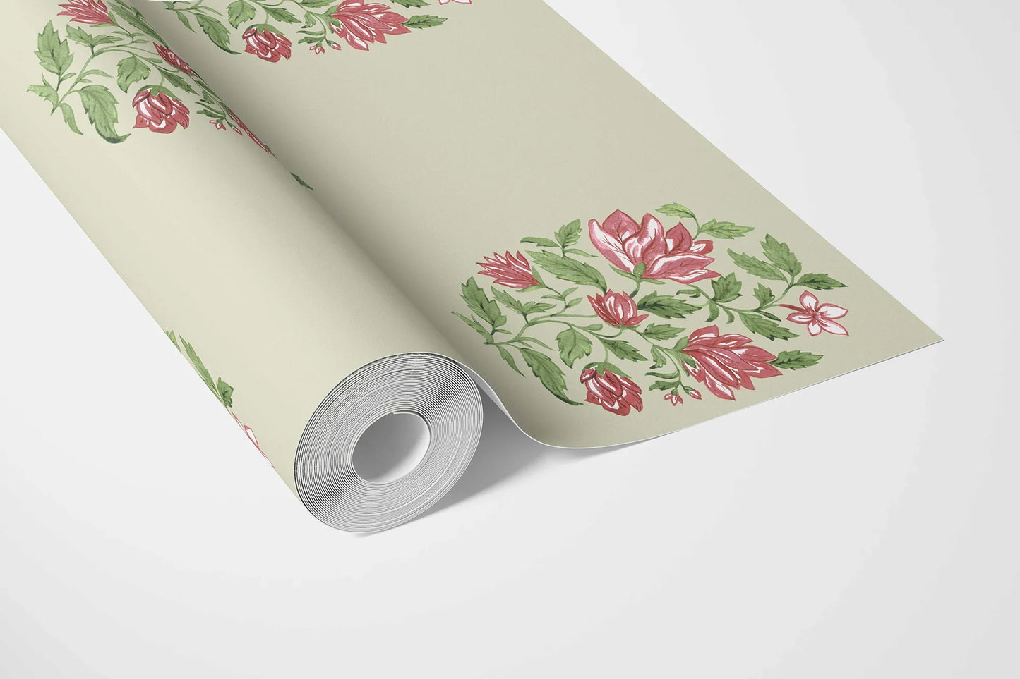 Phoolmandal Wallpaper - Sage Glow