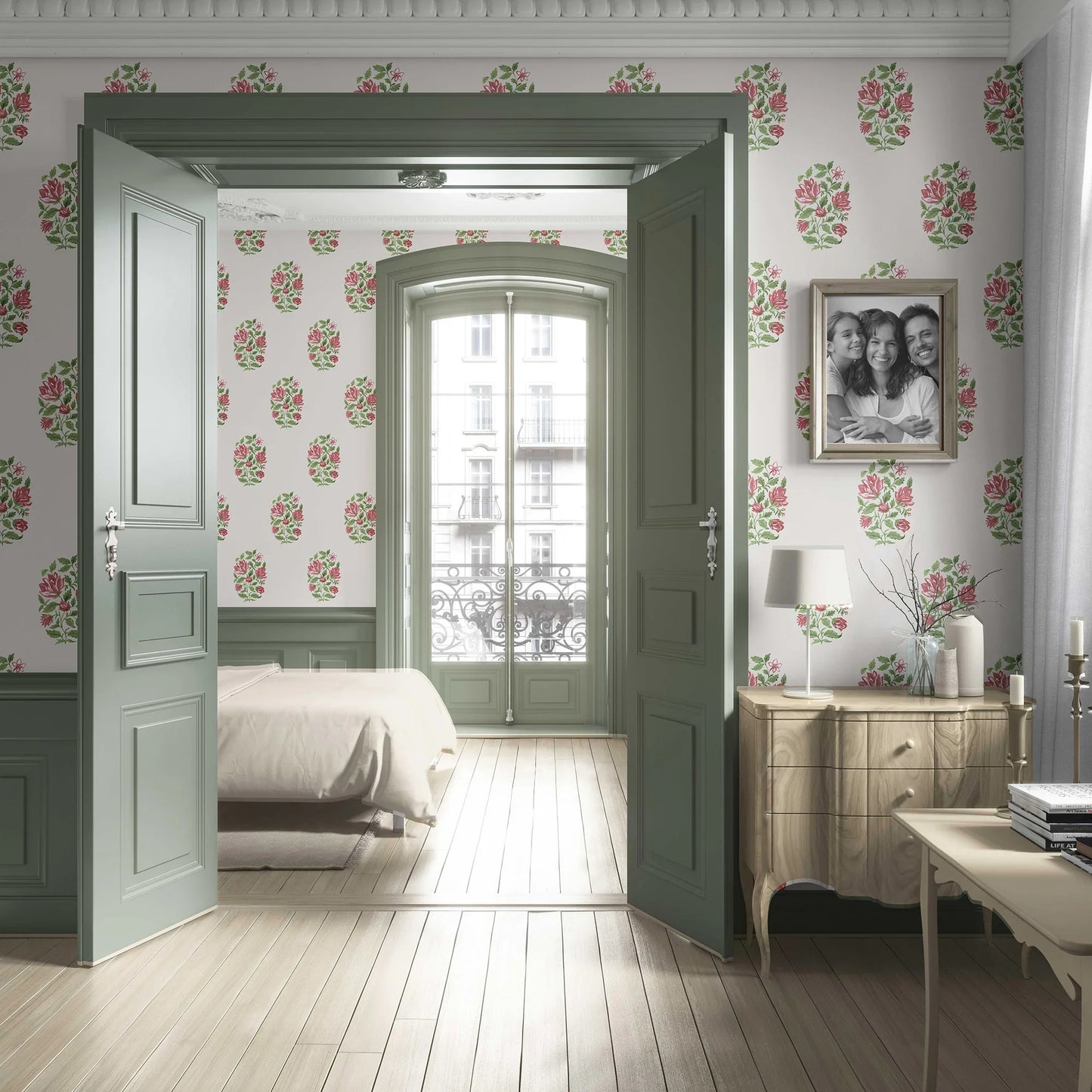 Phoolmandal Wallpaper - Ivory Bloom