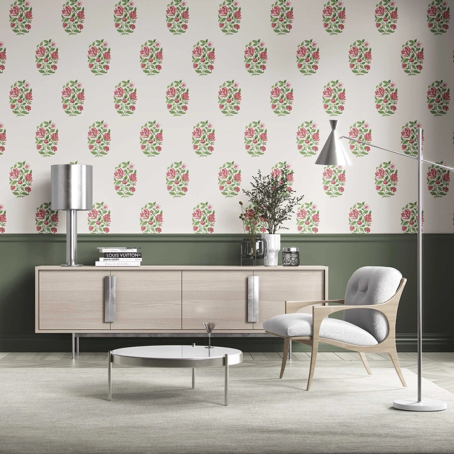 Phoolmandal Wallpaper - Ivory Bloom