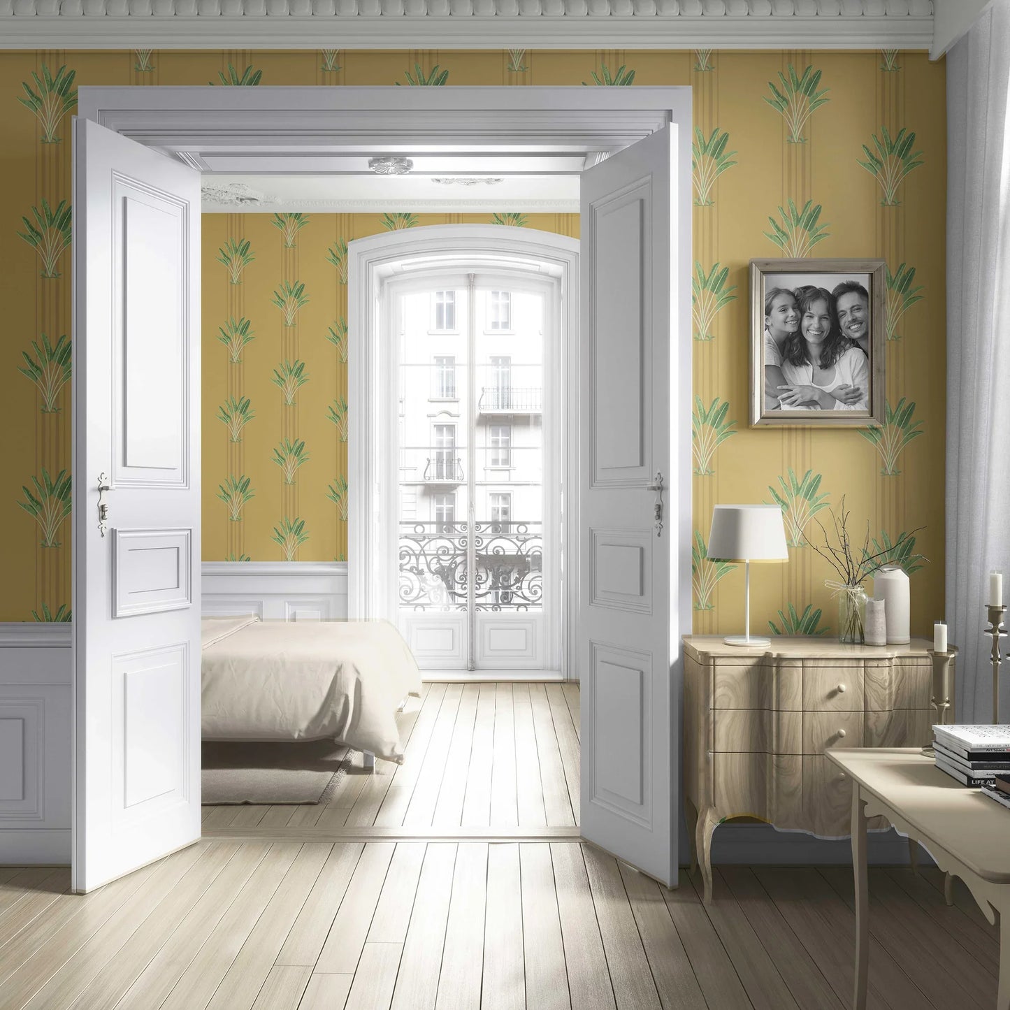 Taalbagh Wallpaper - Golden Palm