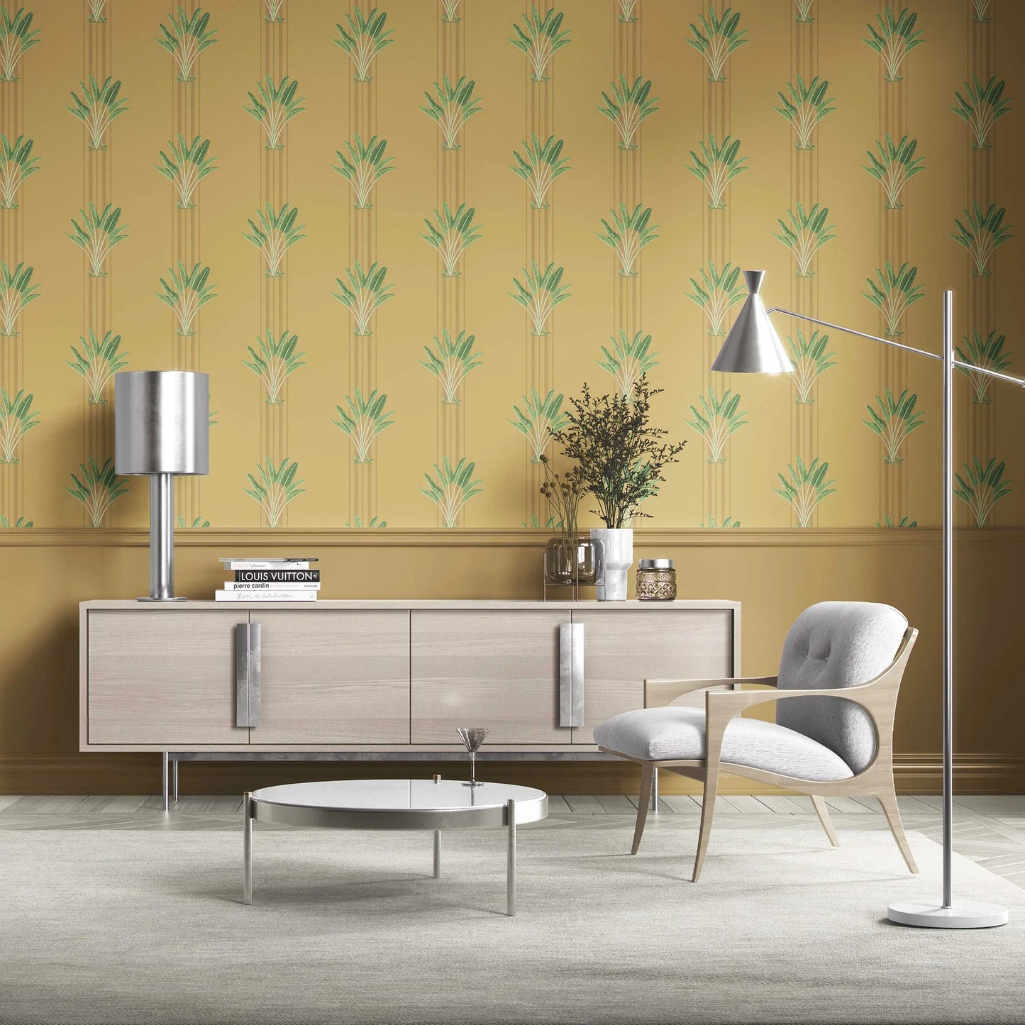 Taalbagh Wallpaper - Golden Palm