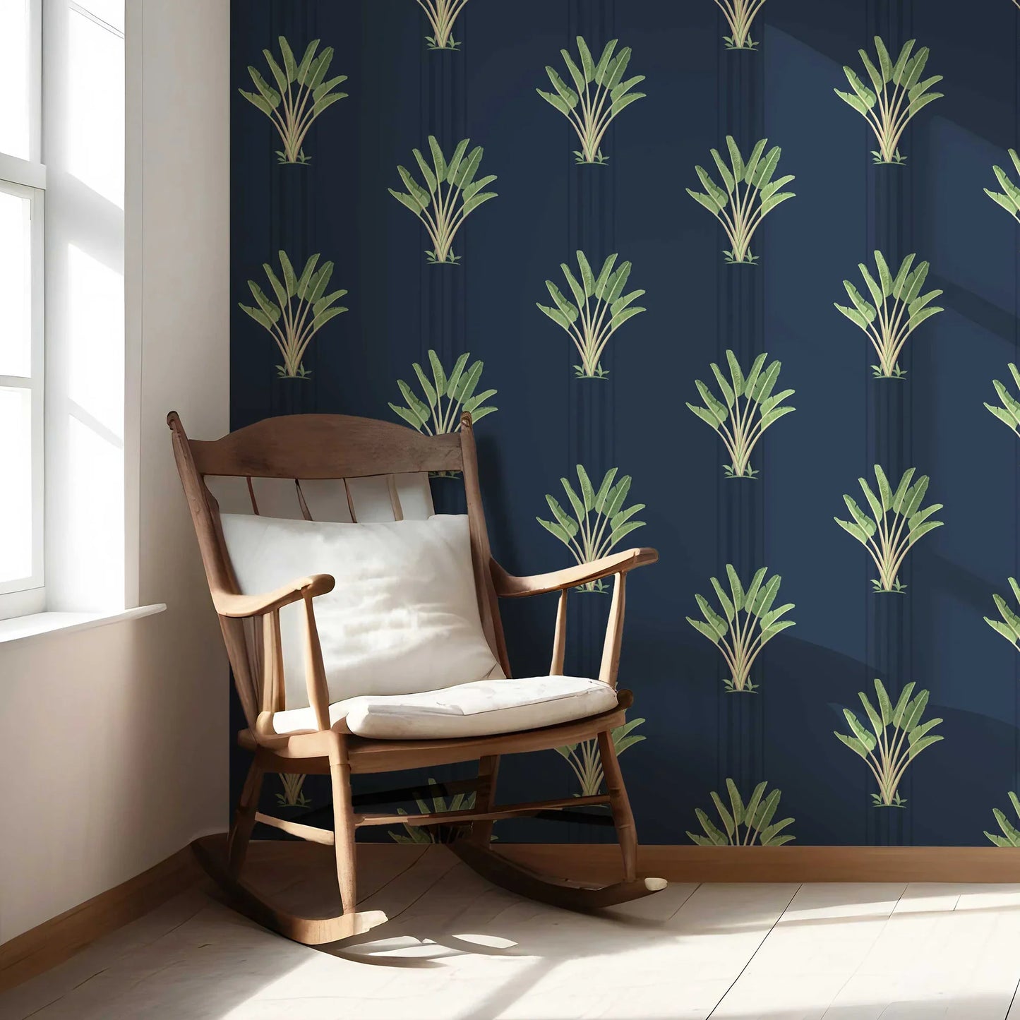 Taalbagh Wallpaper - Midnight Palm