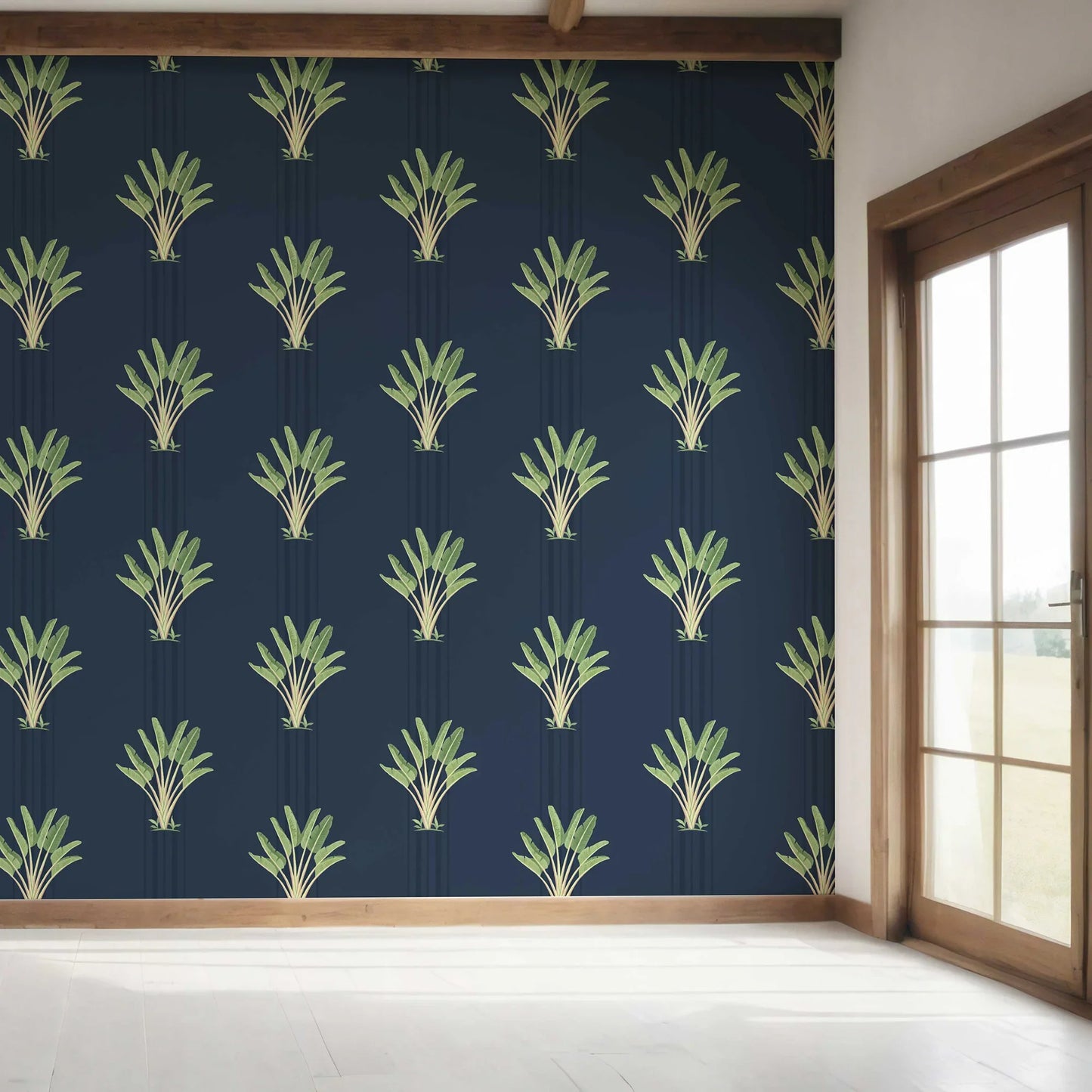 Taalbagh Wallpaper - Midnight Palm