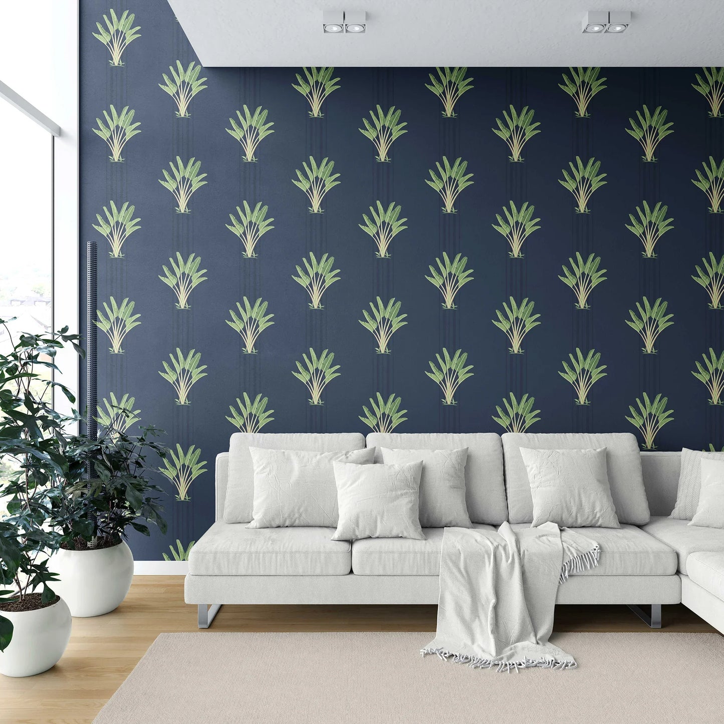 Taalbagh Wallpaper - Midnight Palm
