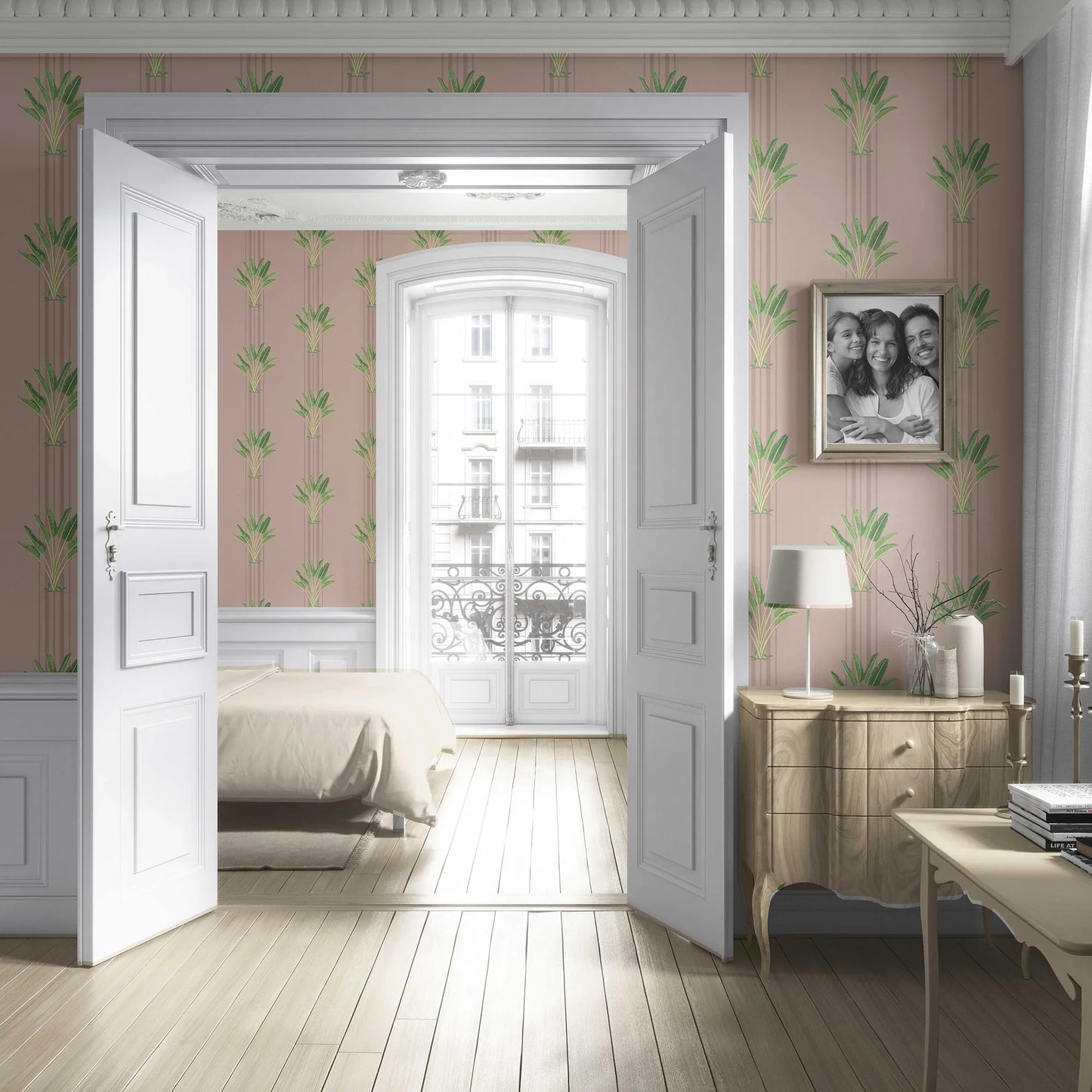 Taalbagh Wallpaper - Blush Grove
