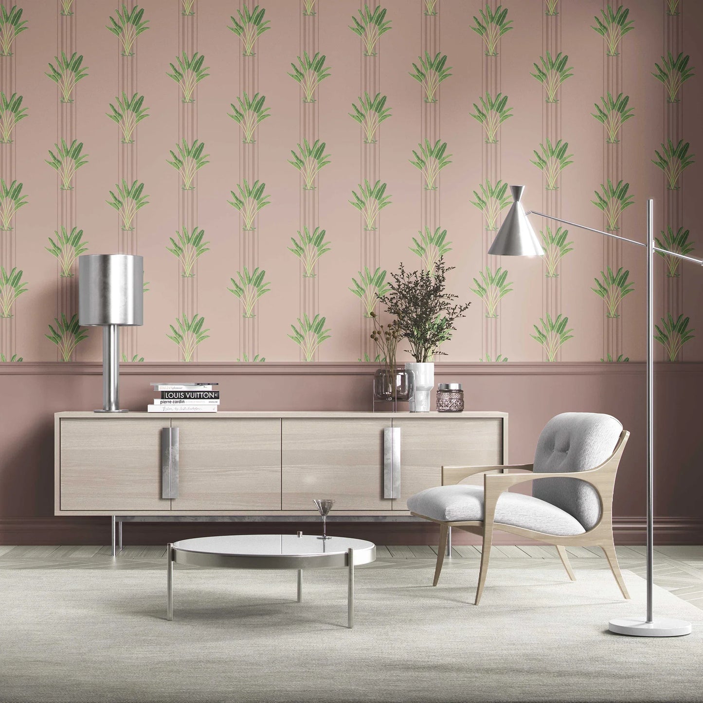 Taalbagh Wallpaper - Blush Grove