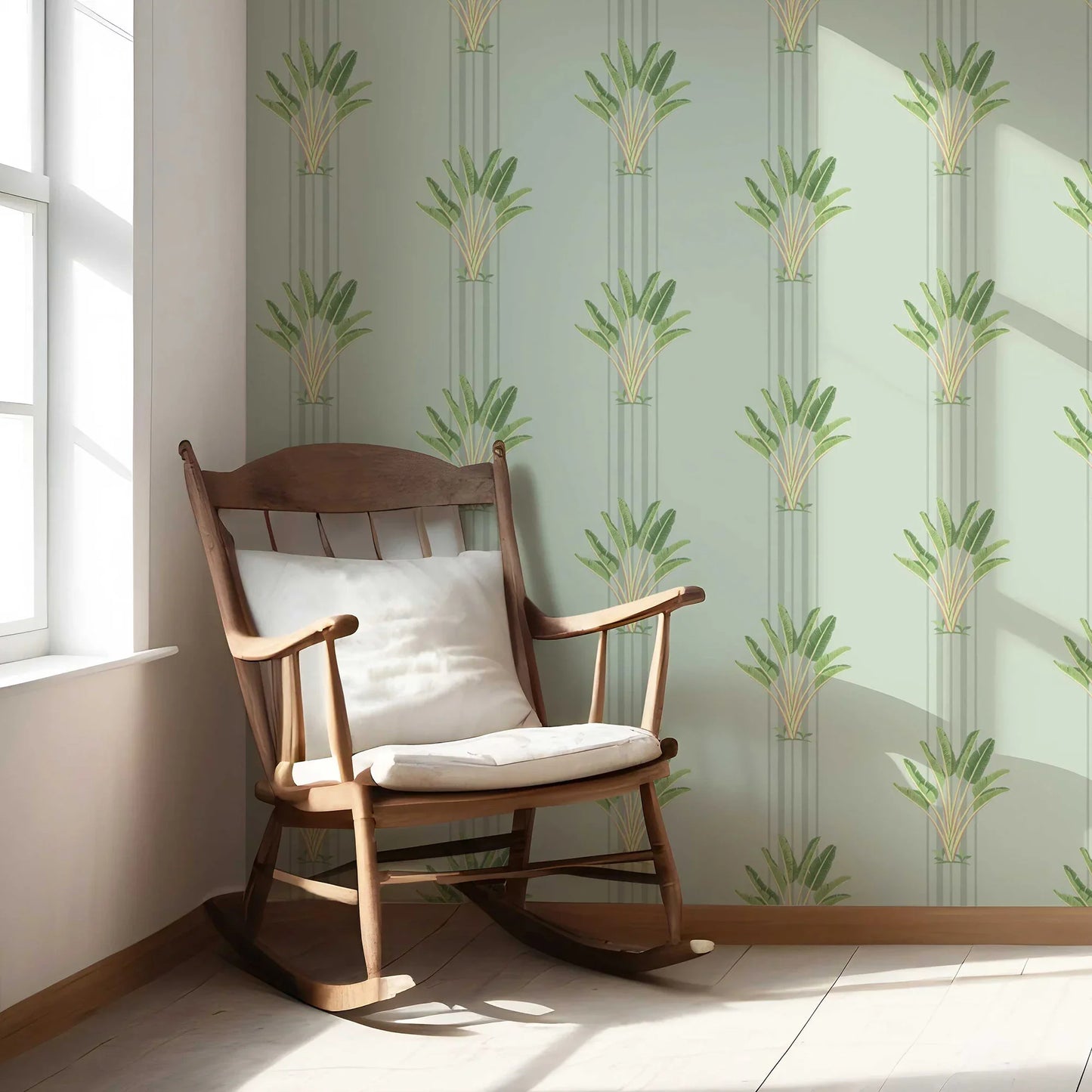 Taalbagh Wallpaper - Sage Palm