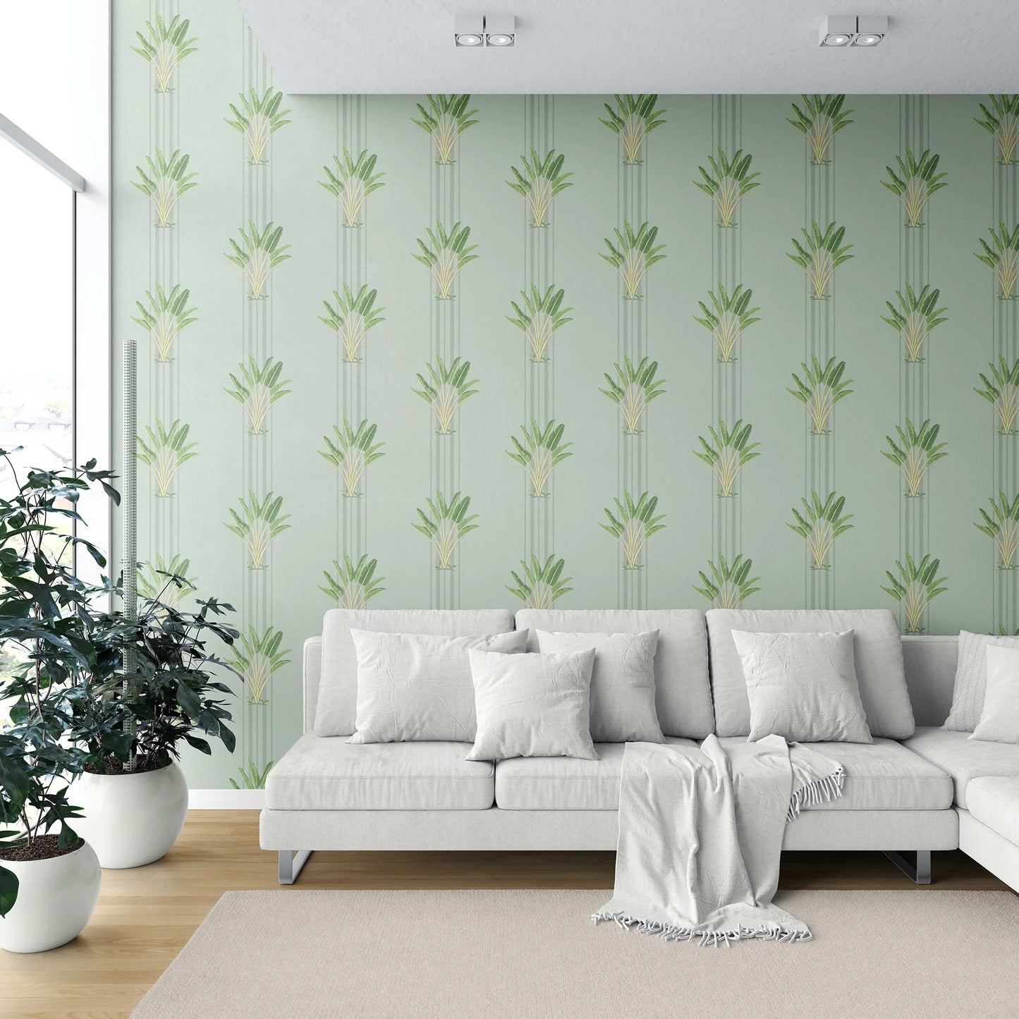Taalbagh Wallpaper - Sage Palm