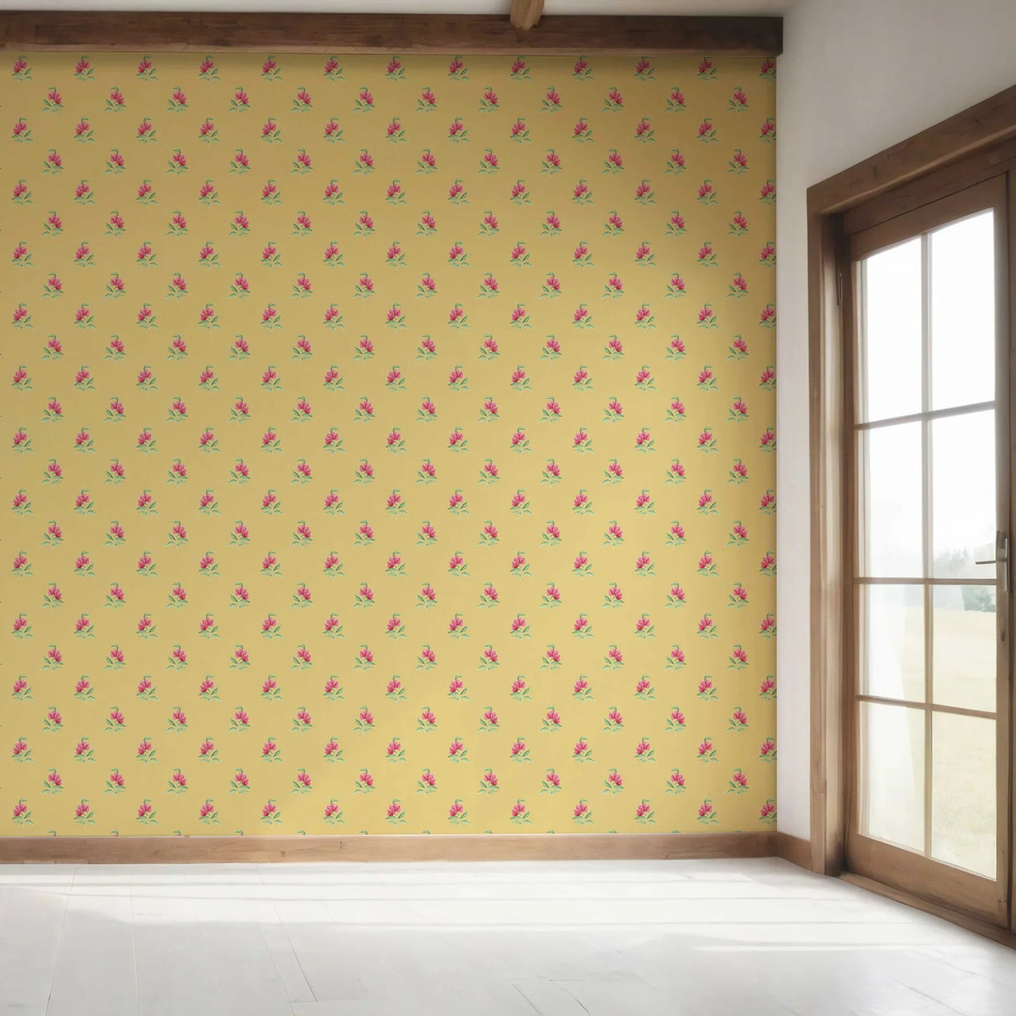 Gulabgarh Wallpaper - Marigold Bloom