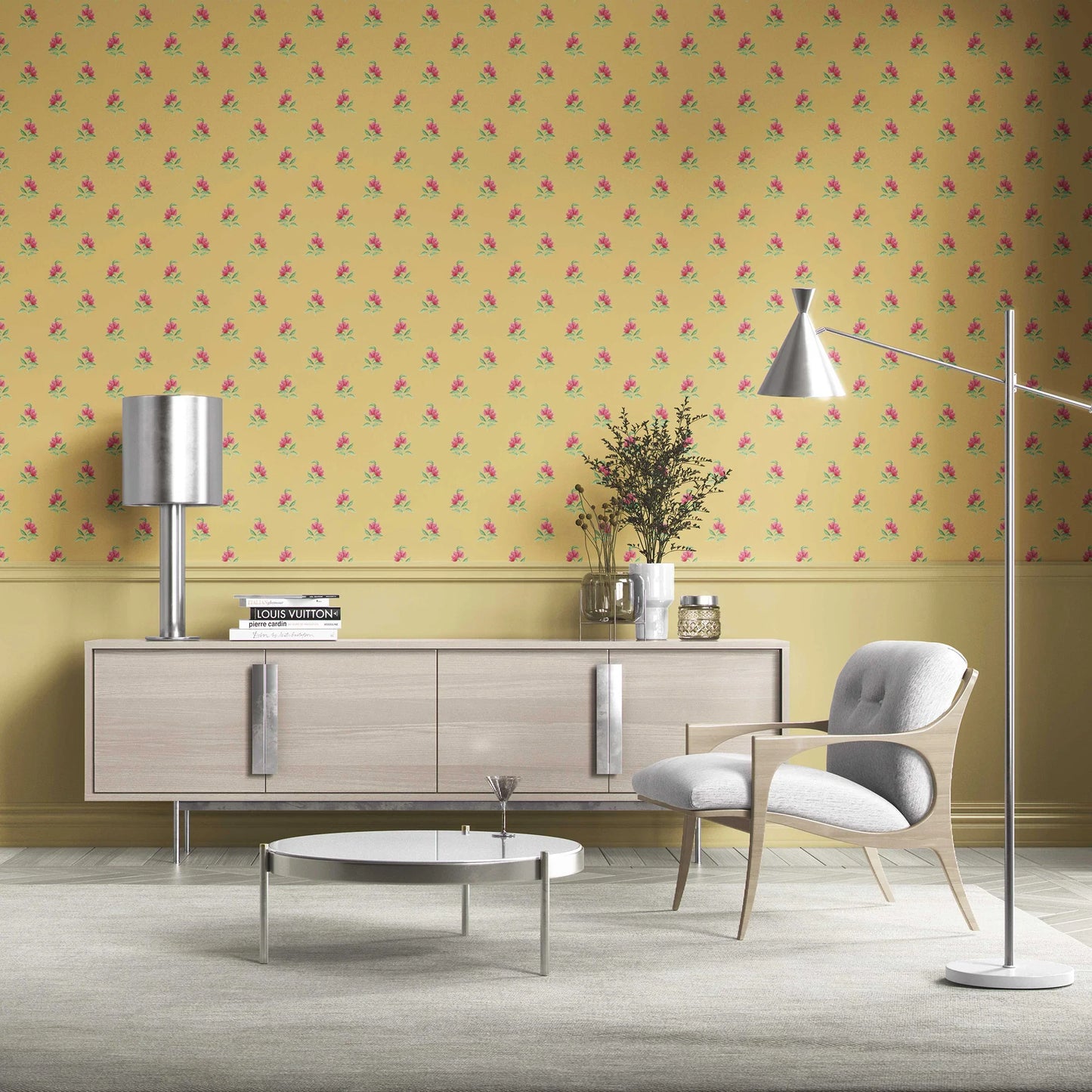 Gulabgarh Wallpaper - Marigold Bloom