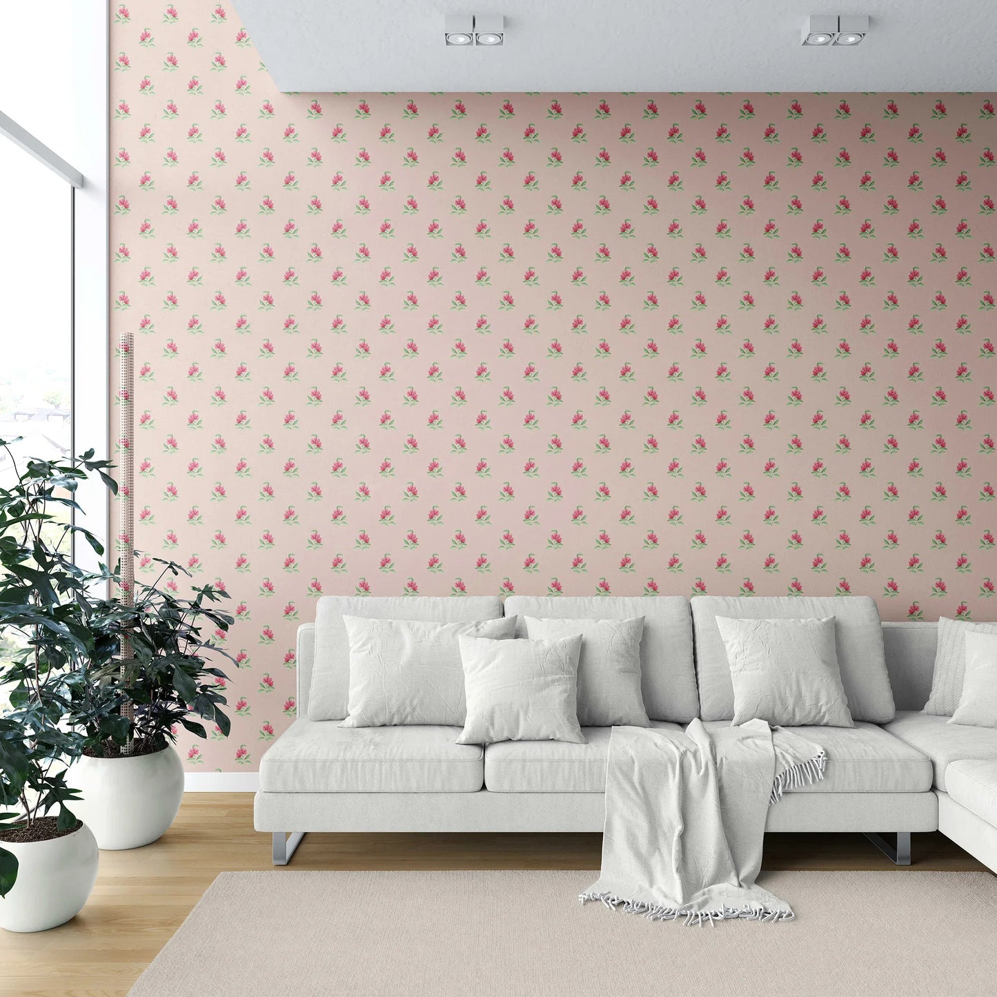 Gulabgarh Wallpaper - Rosewood Bloom