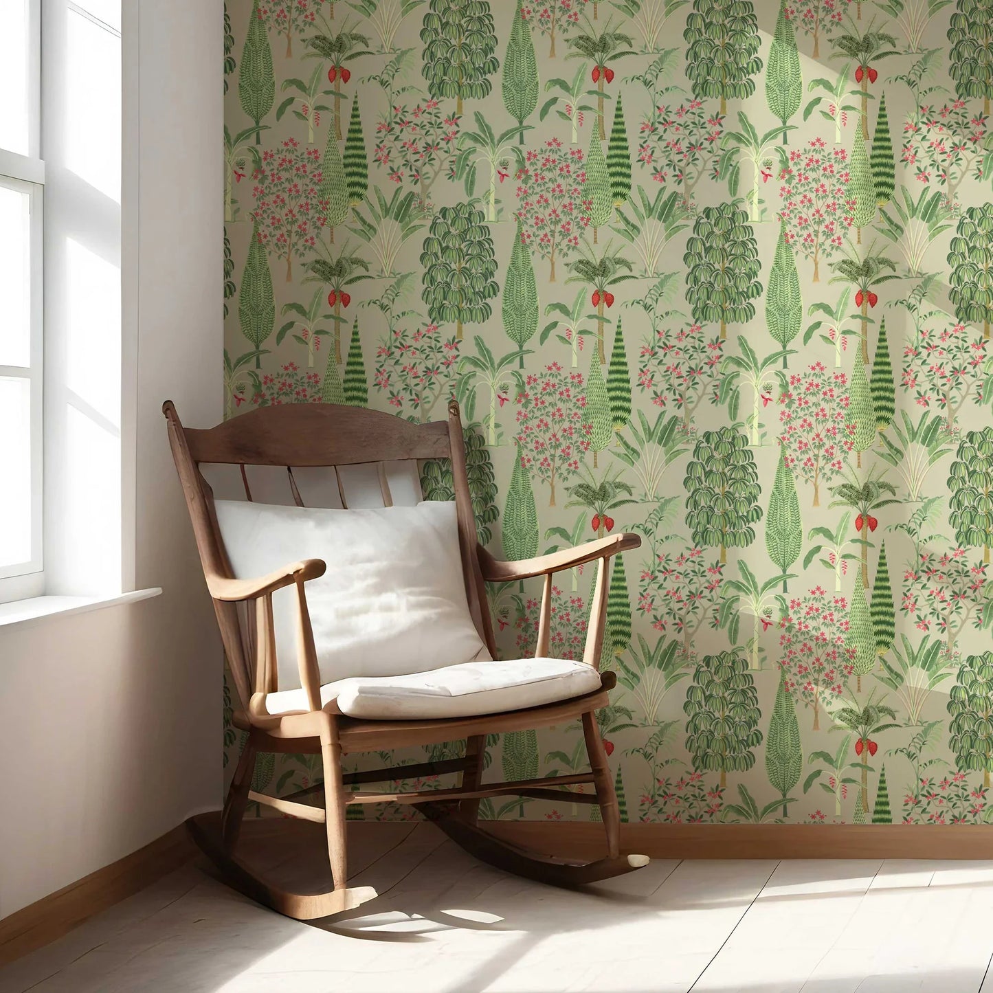 Vrindavan Wallpaper - Sage Meadow
