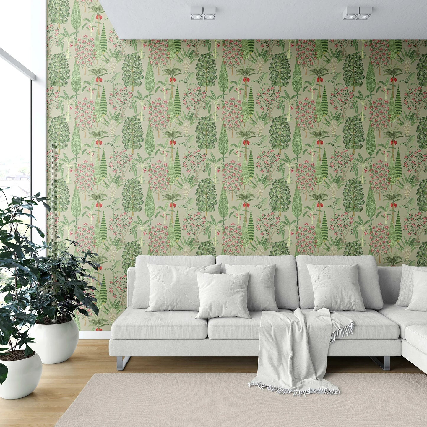 Vrindavan Wallpaper - Sage Meadow